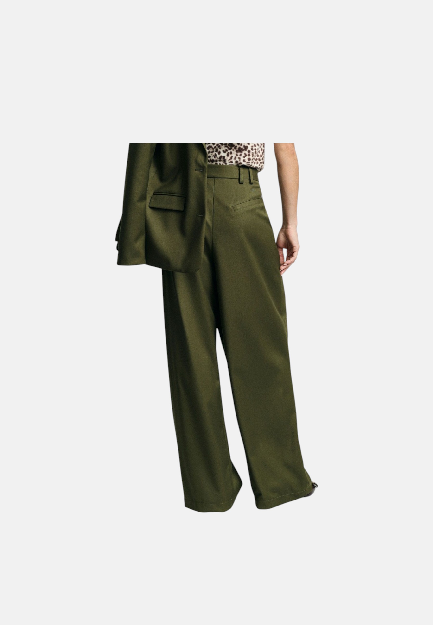 Pantaloni Donna Please P3NXBC2000_OLIVA 