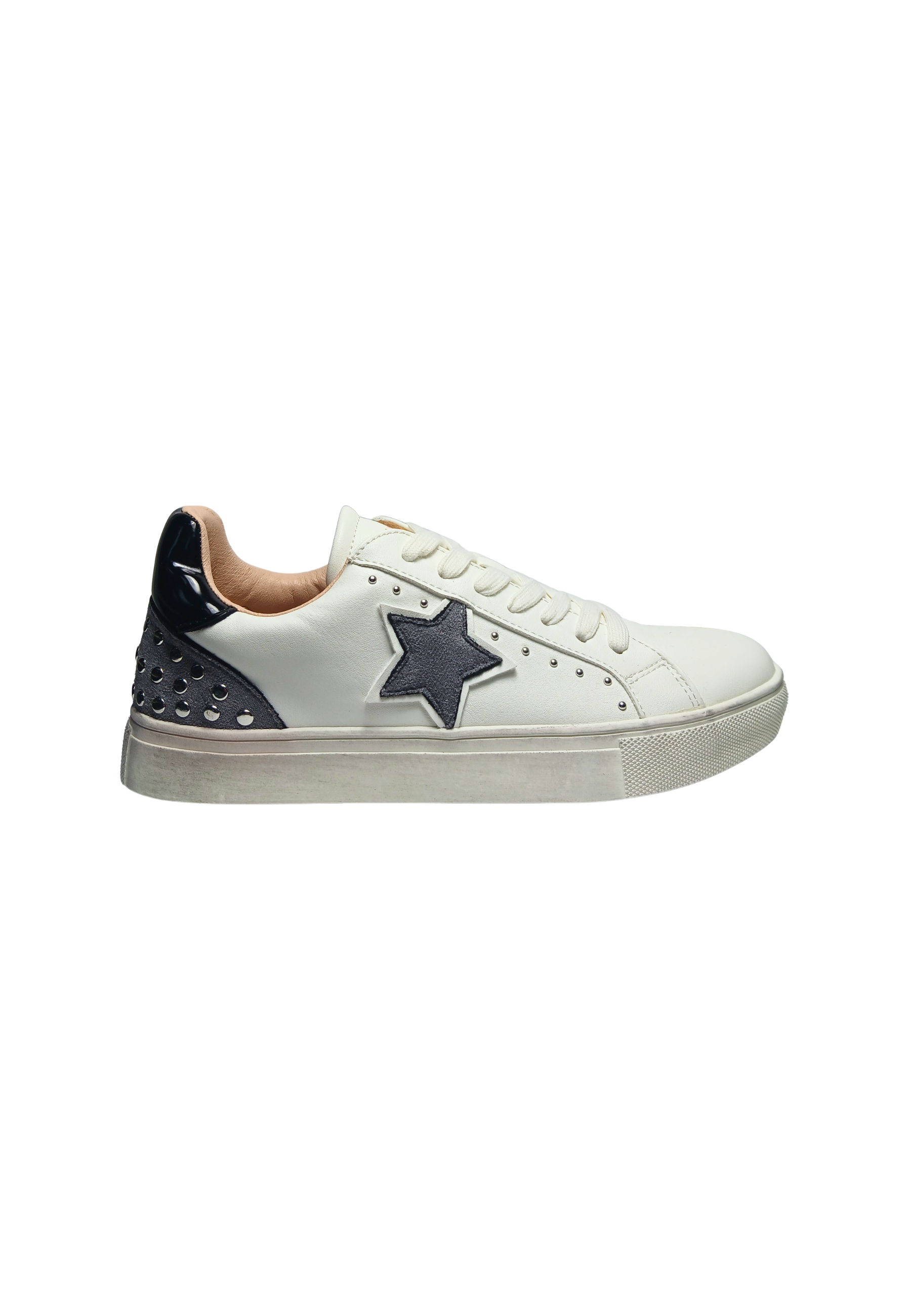 222tjt016 Twinset Milano Frauen weißes Leder