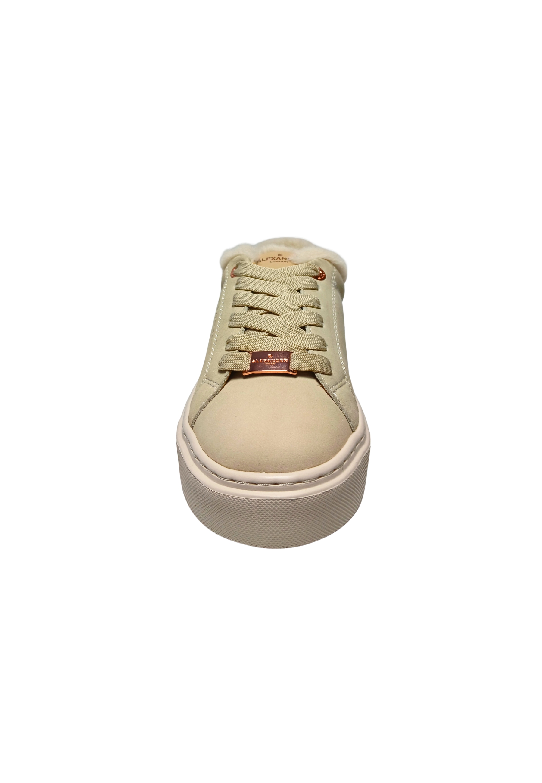 albclhw-8242-ivy Alexander Smith Woman Leather Beige