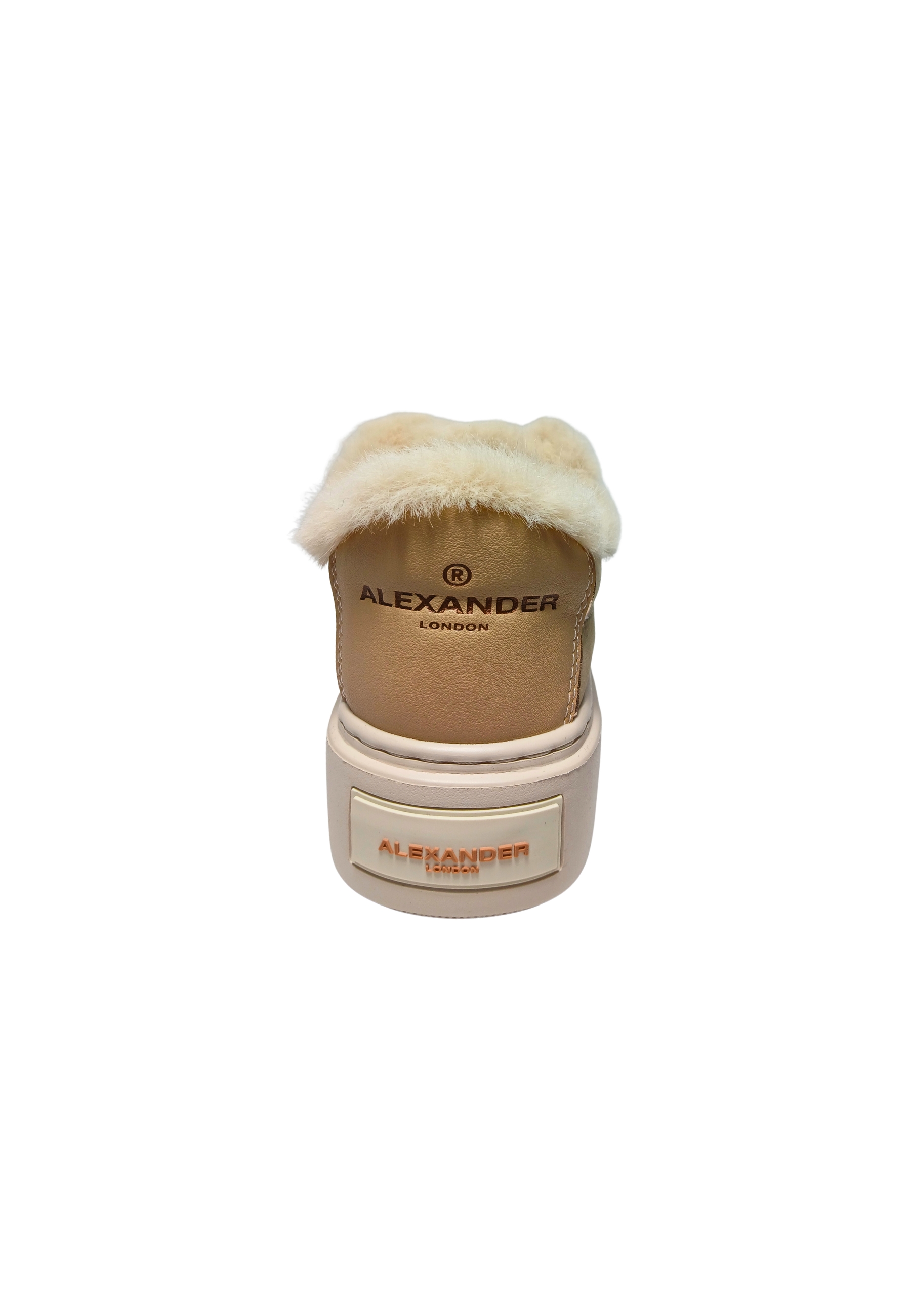 albclhw-8242-ivy Alexander Smith Woman Leather Beige