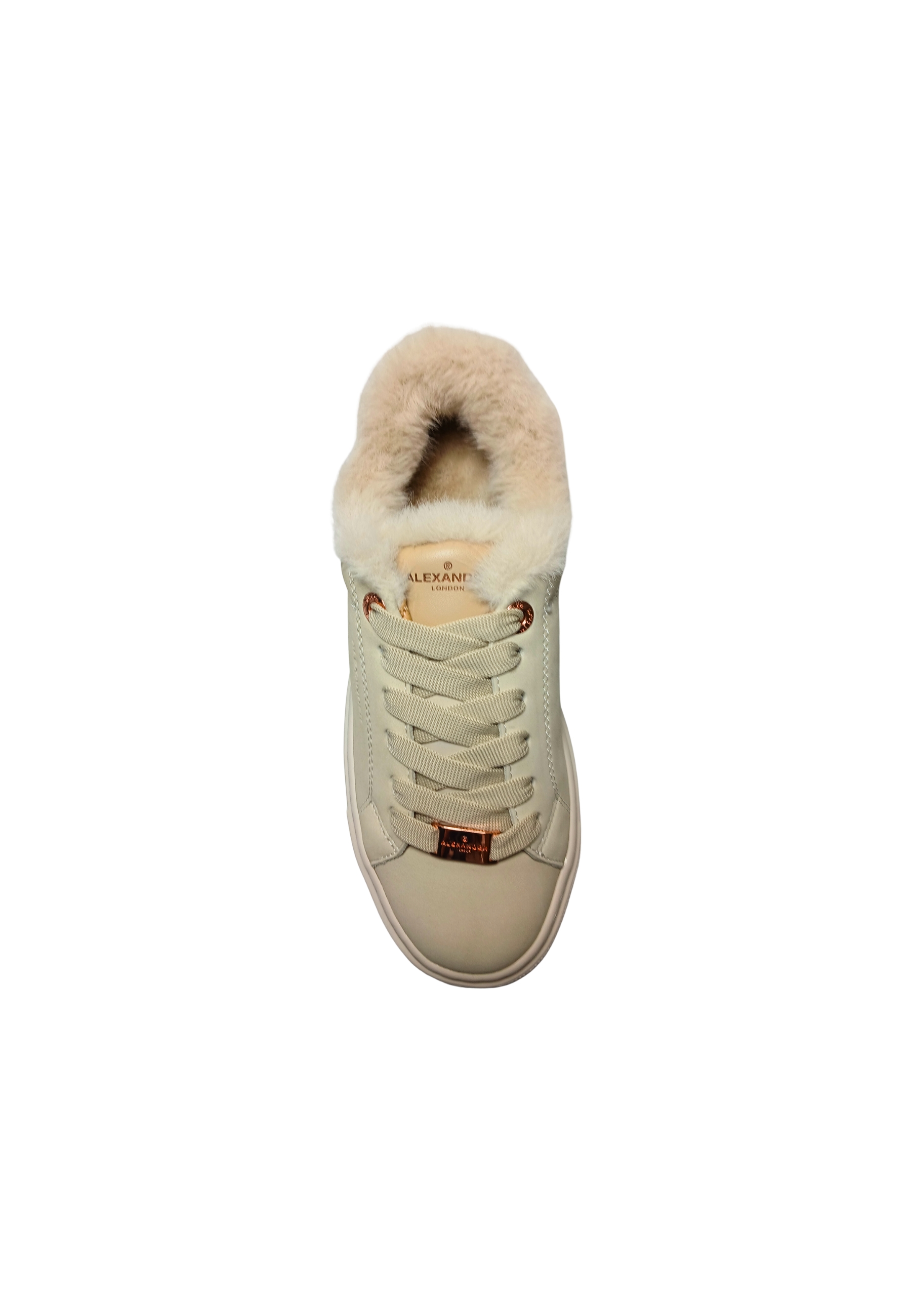 albclhw-8242-ivy Alexander Smith Woman Leather Beige