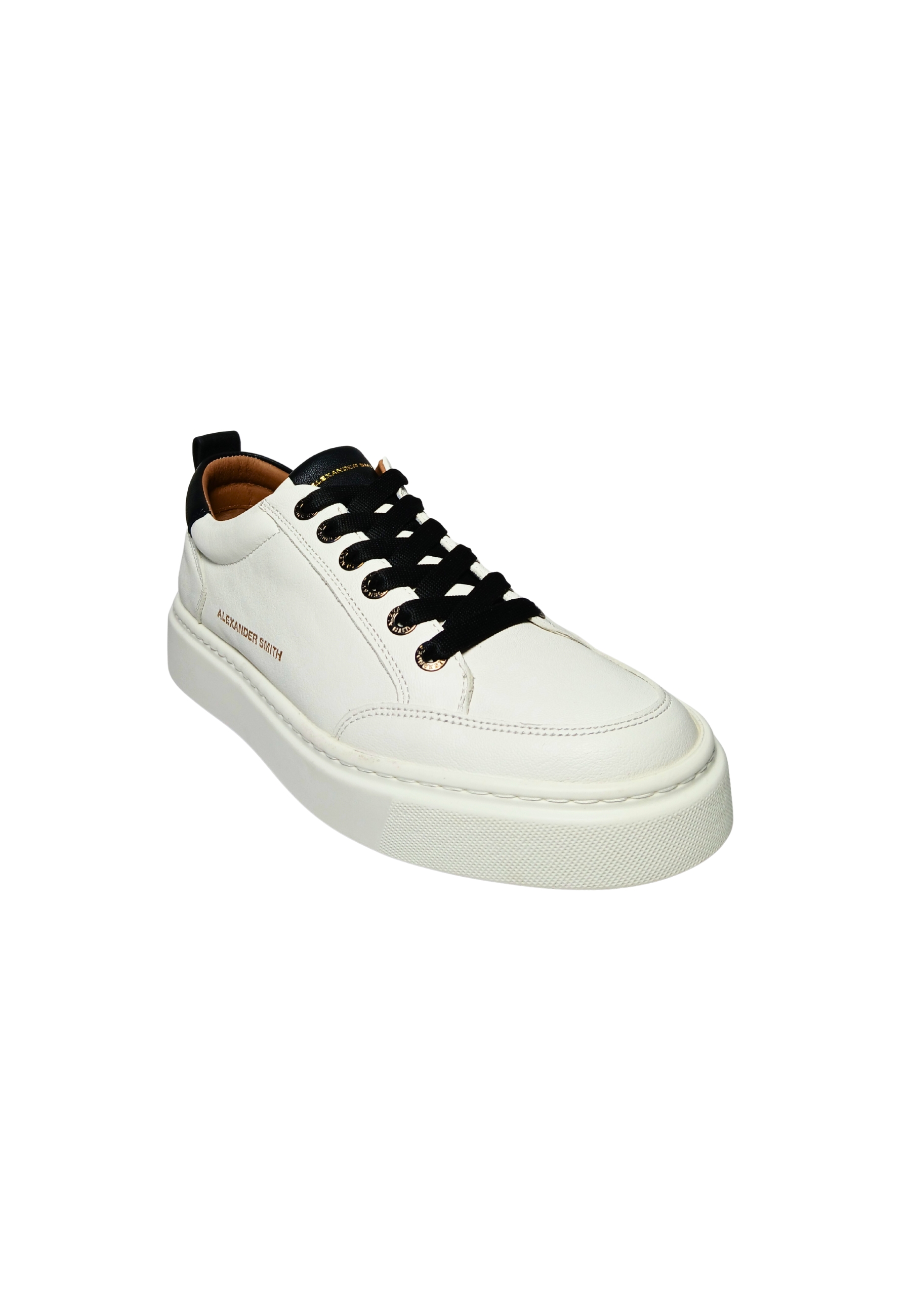 Men's Shoes Alexander Smith Bond Man White Black