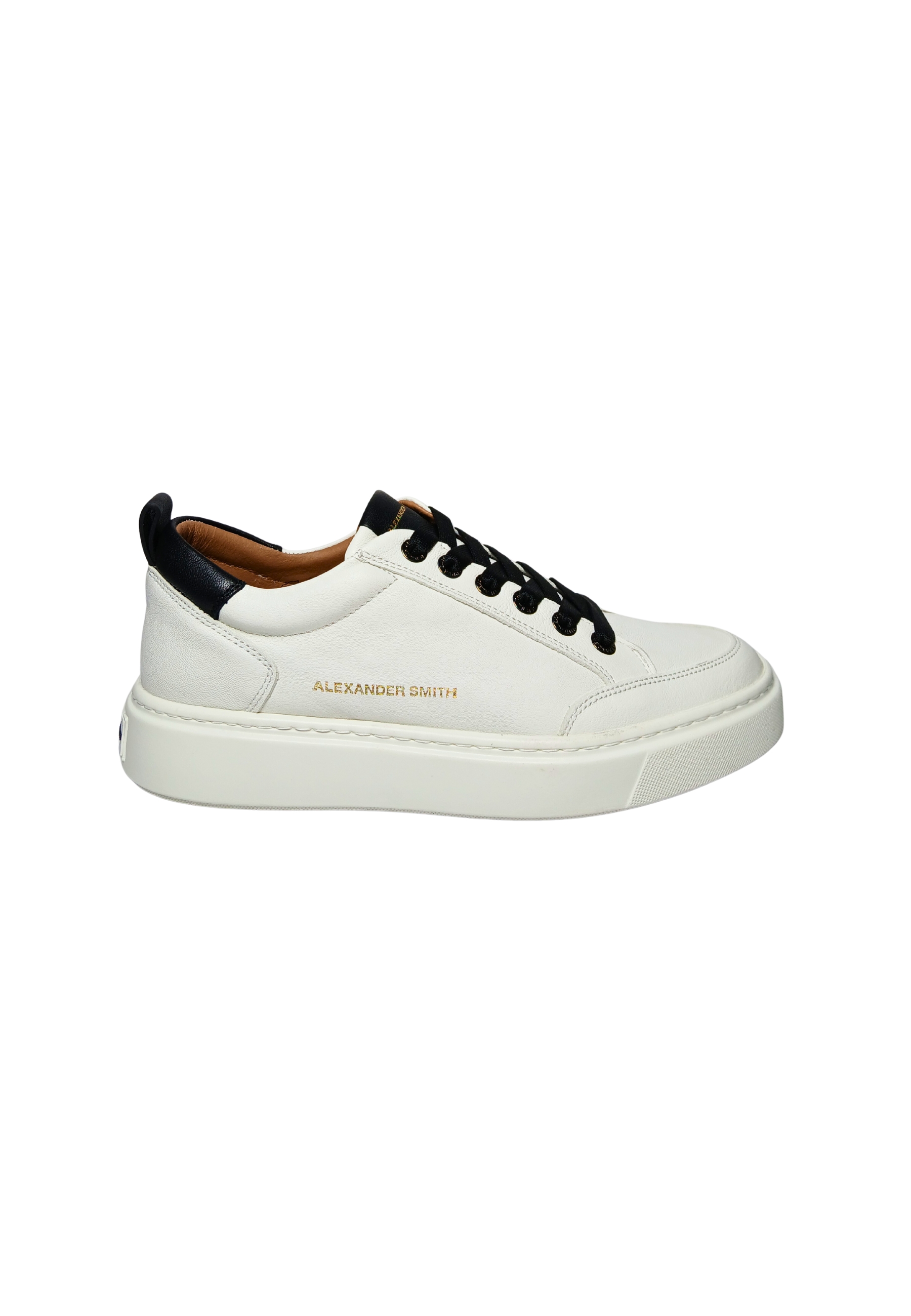 Men's Shoes Alexander Smith Bond Man White Black