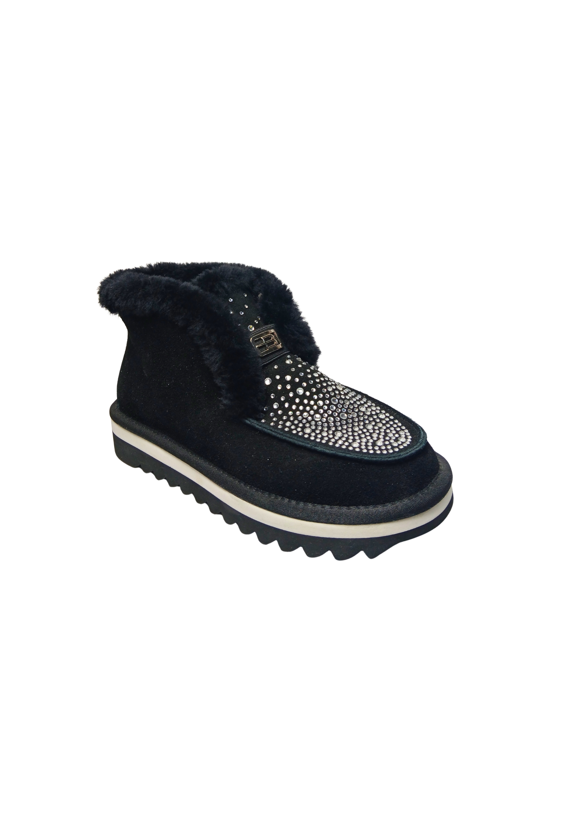 D5B481A1CRMO0000 Baldinini shoes Donna Camoscio Nero 