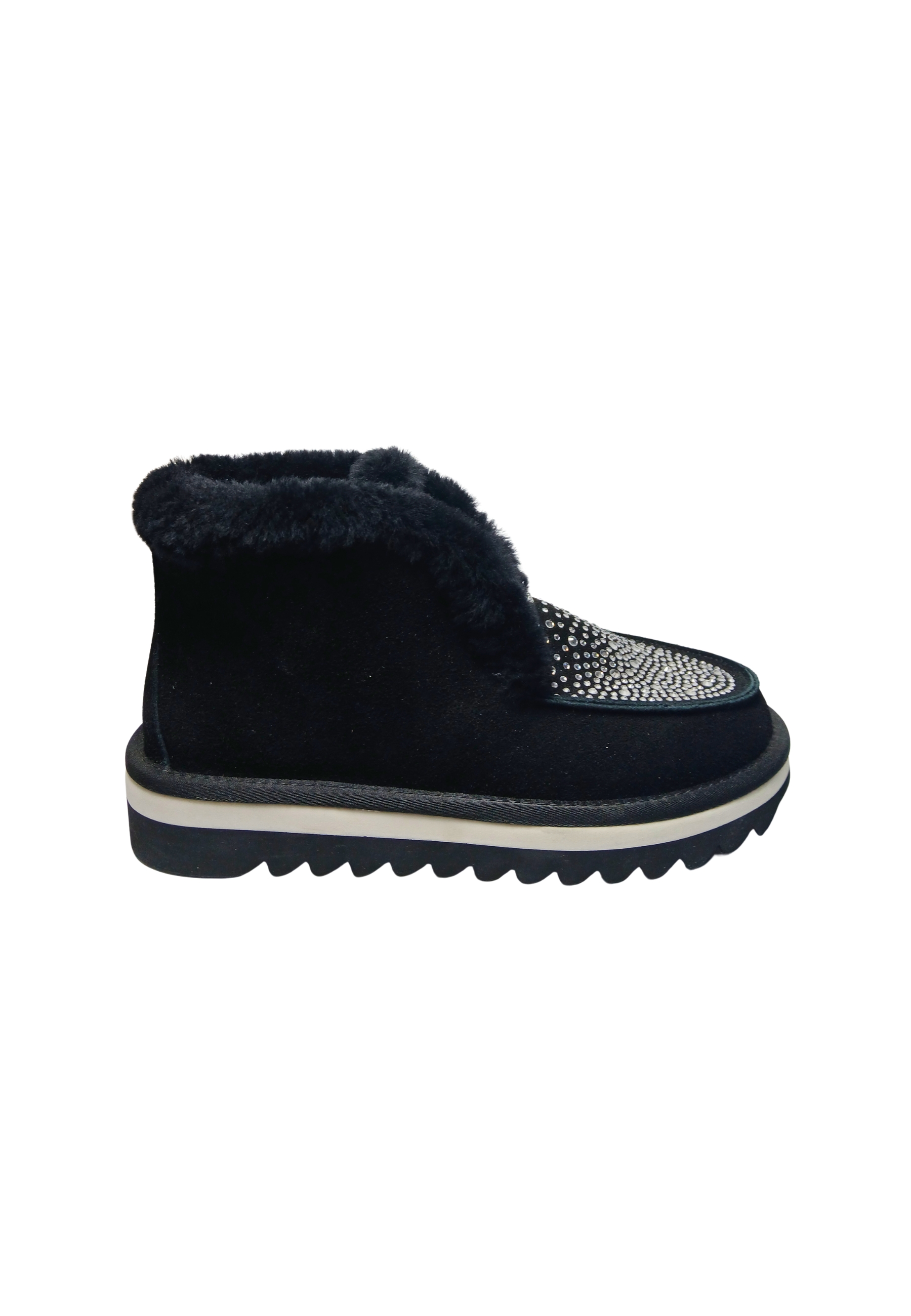 D5B481A1CRMO0000 Baldinini shoes Donna Camoscio Nero 