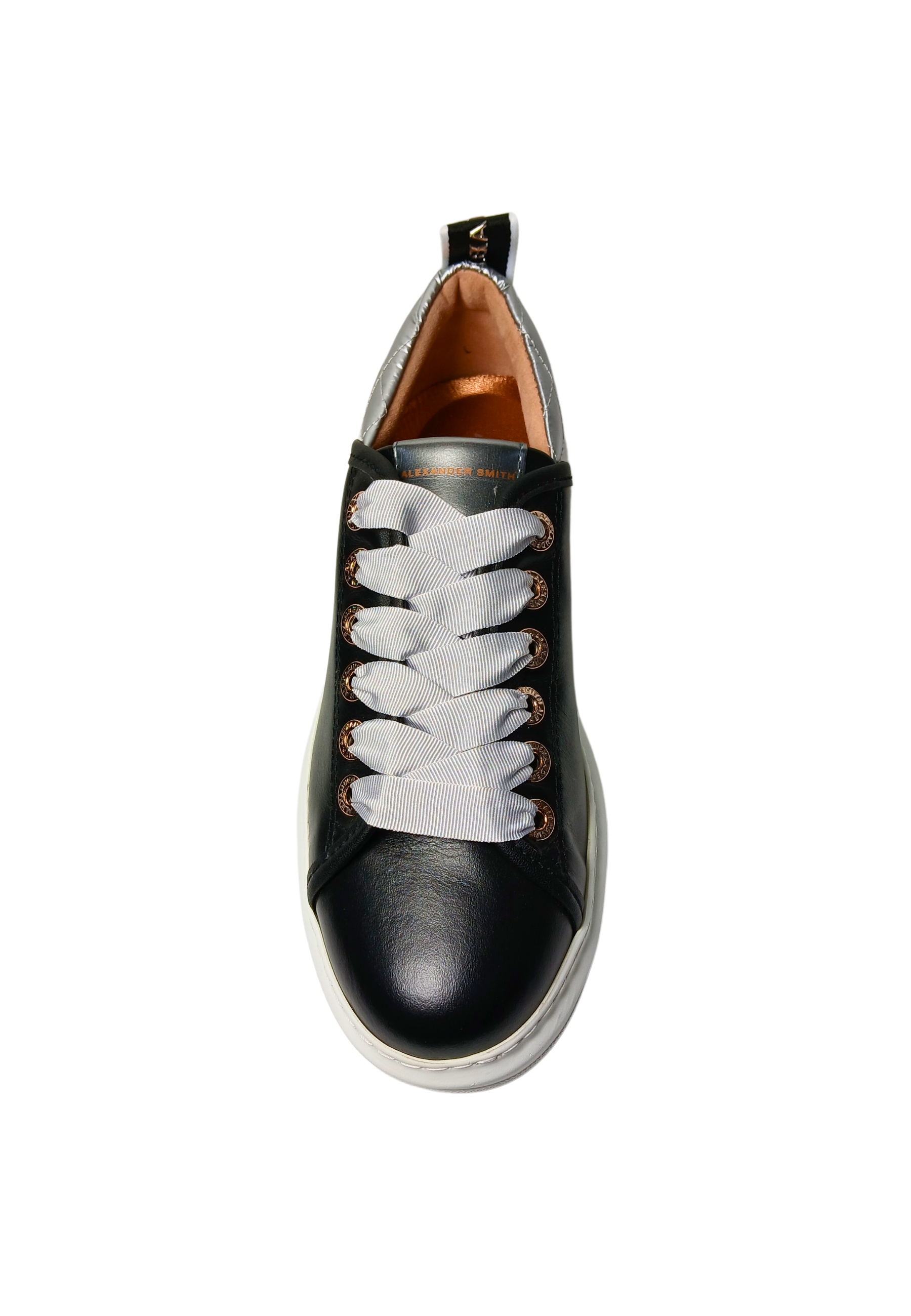 Damesschoenen Alexander Smith Wembley Vrouw- Zwarte Matt Zilver