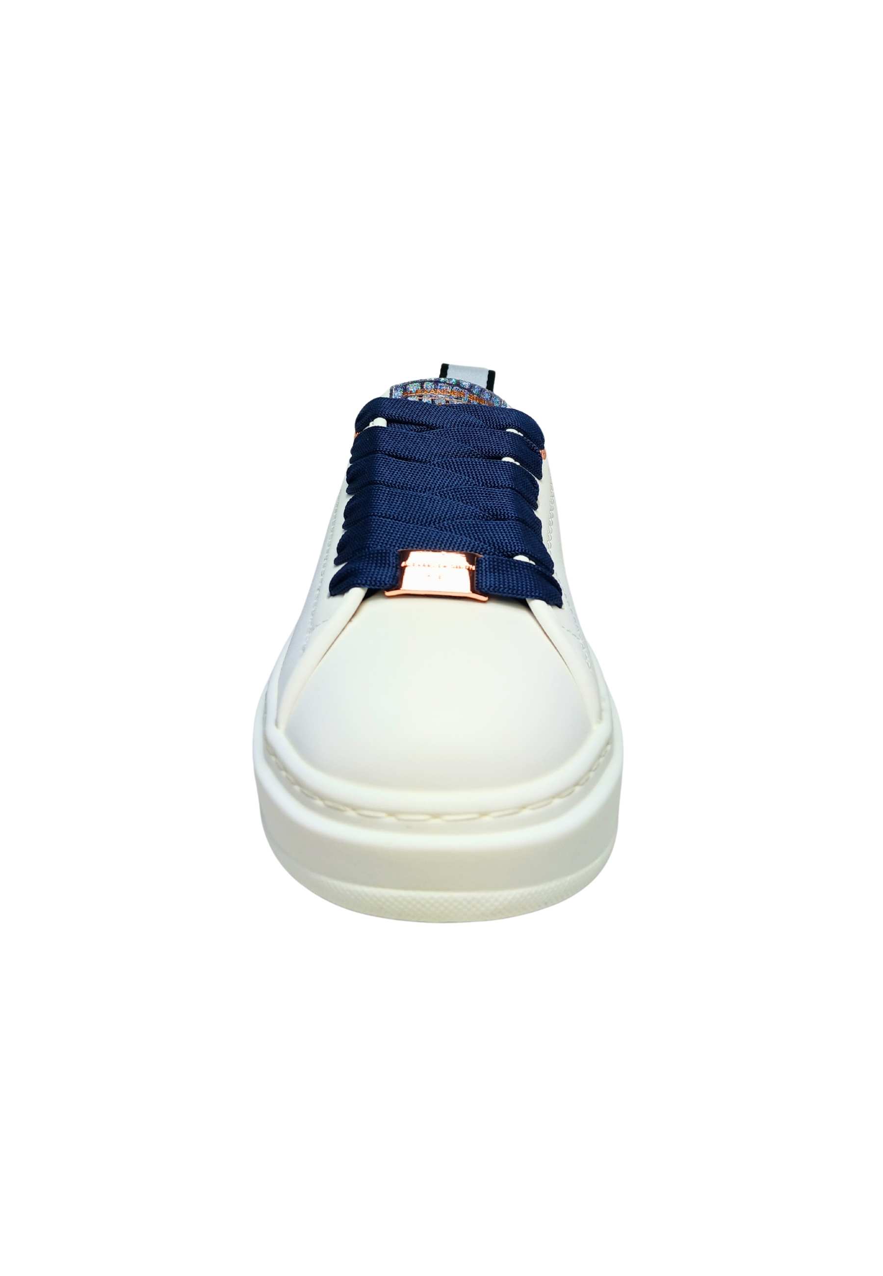 Schuhe für Damen Alexander Smith Sneakers Eco-Wembley Frau, weiß dunkel Avio
