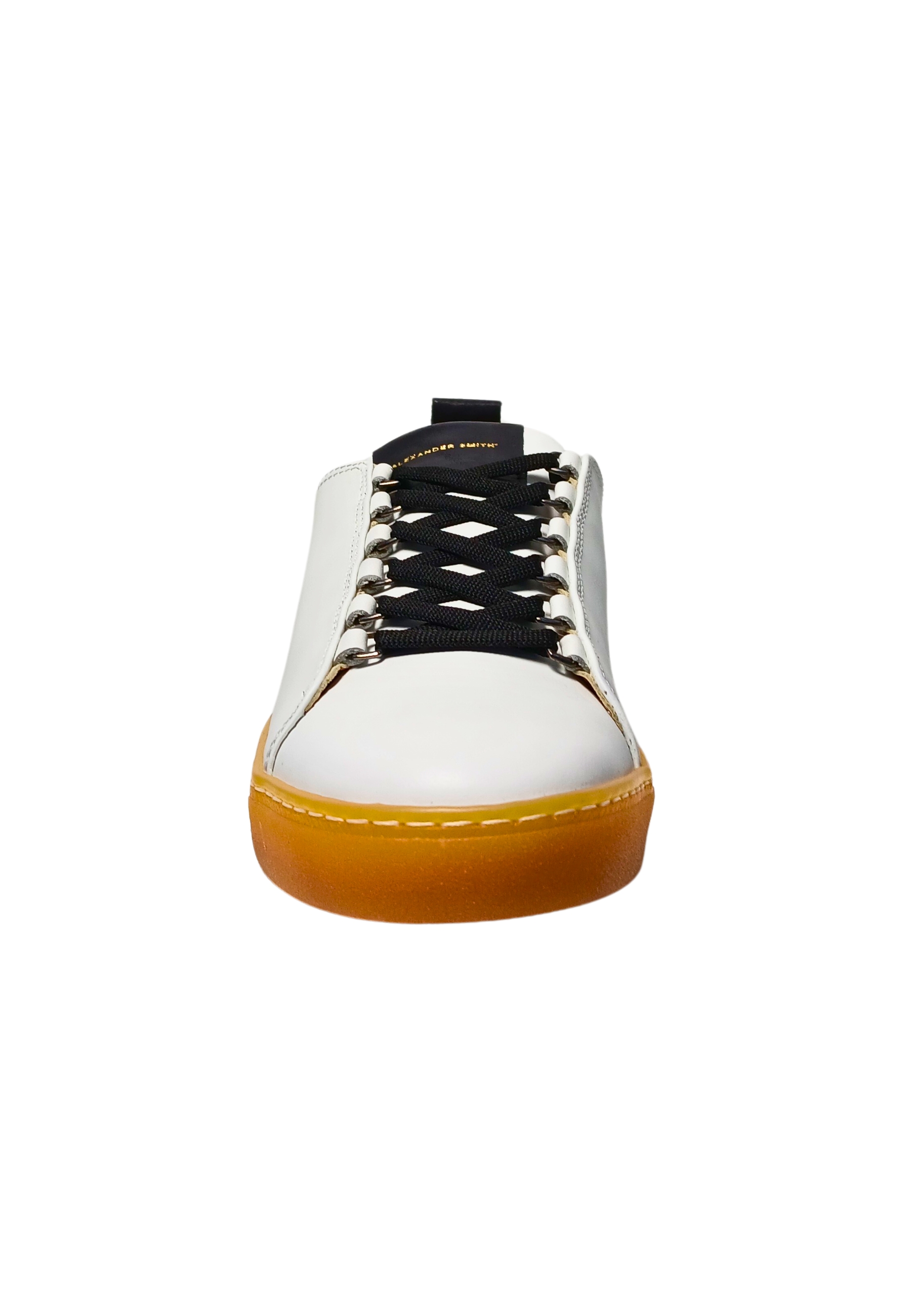 Scarpe Uomo Alexander Smith Oxford Man-White Black 