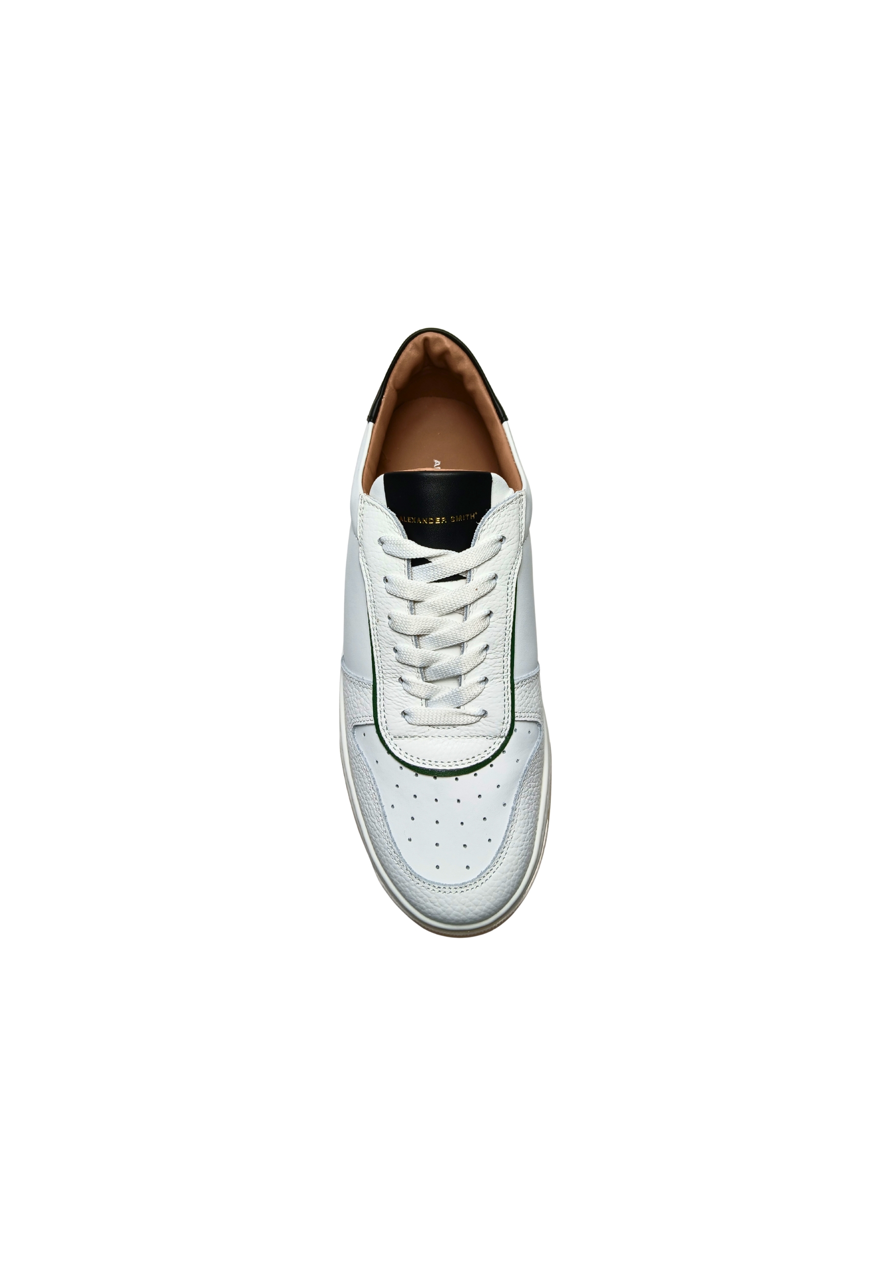 Men's Shoes Alexander Smith Harrow Man White Green sneakers