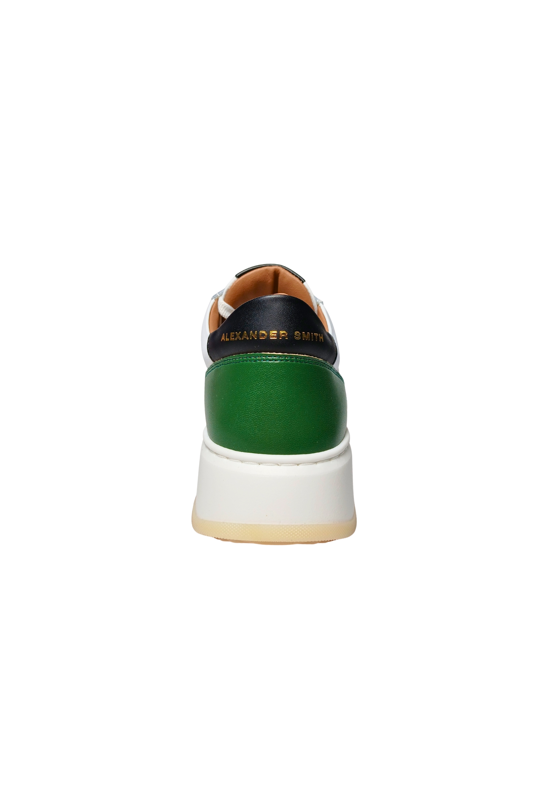 Men's Shoes Alexander Smith Harrow Man White Green sneakers