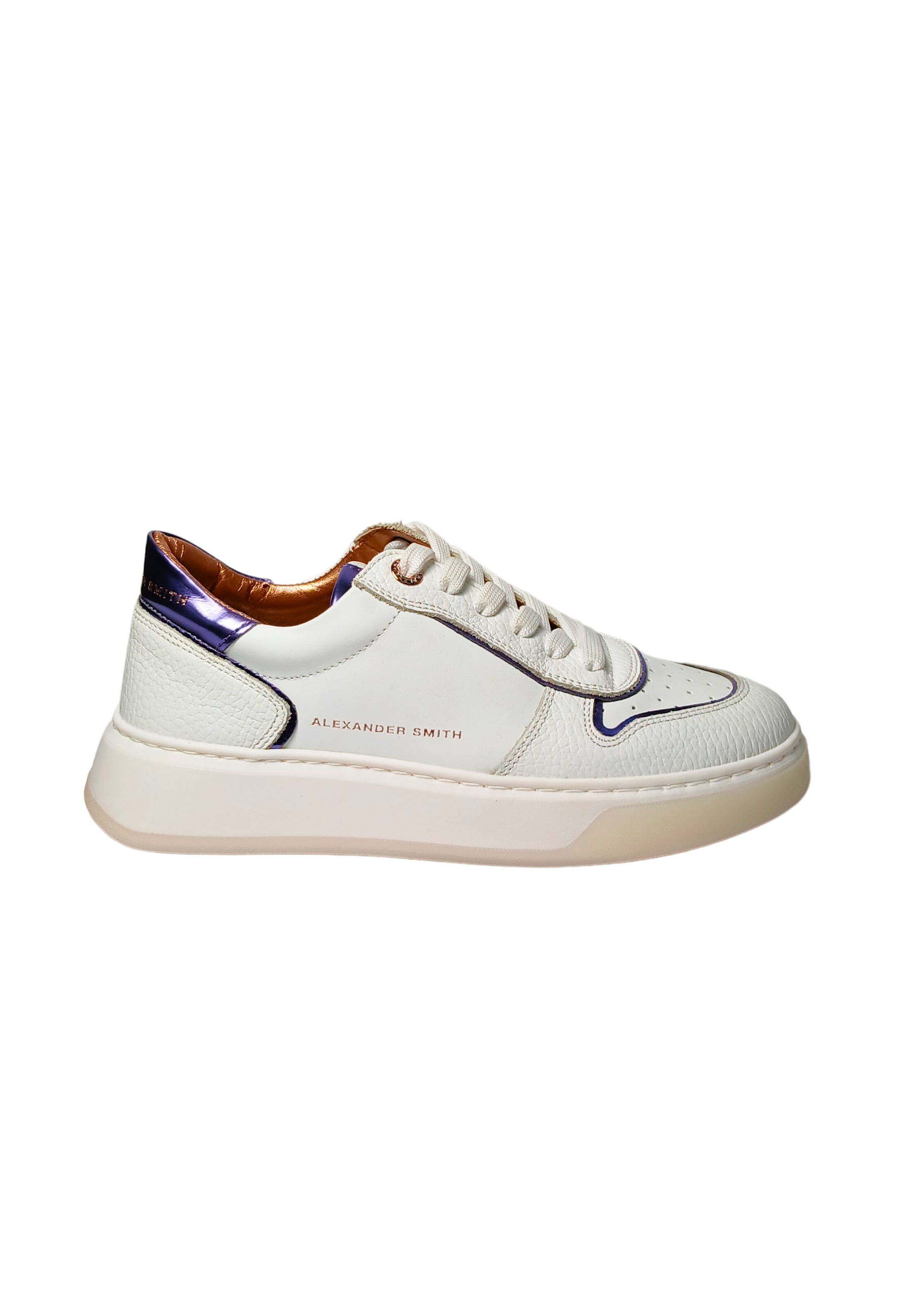 Zapatos para mujeres Alexander Smith Harrow Mujer-White Light Blue
