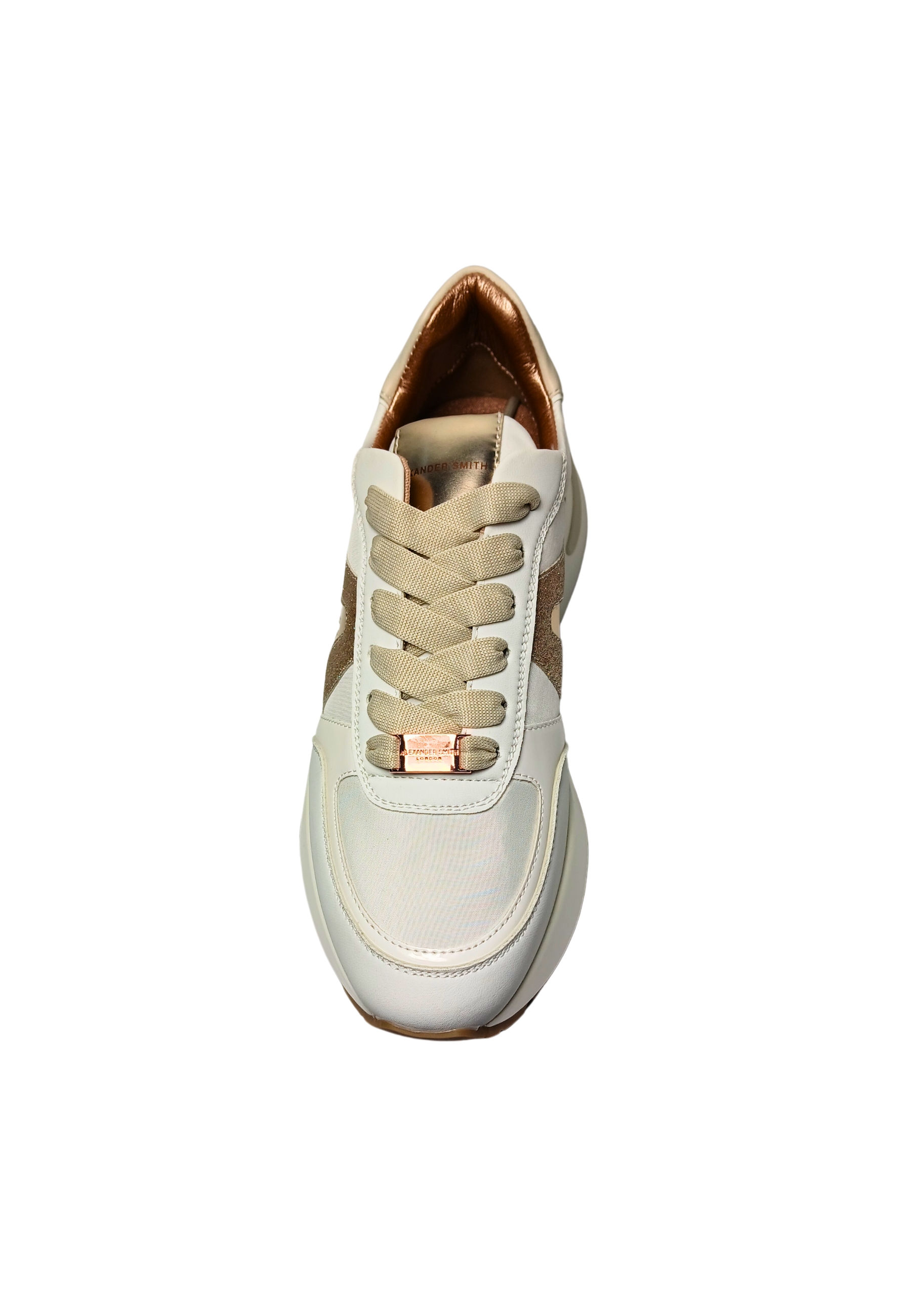Schuhe für Damen Alexander Smith Hyde Woman-White Gold