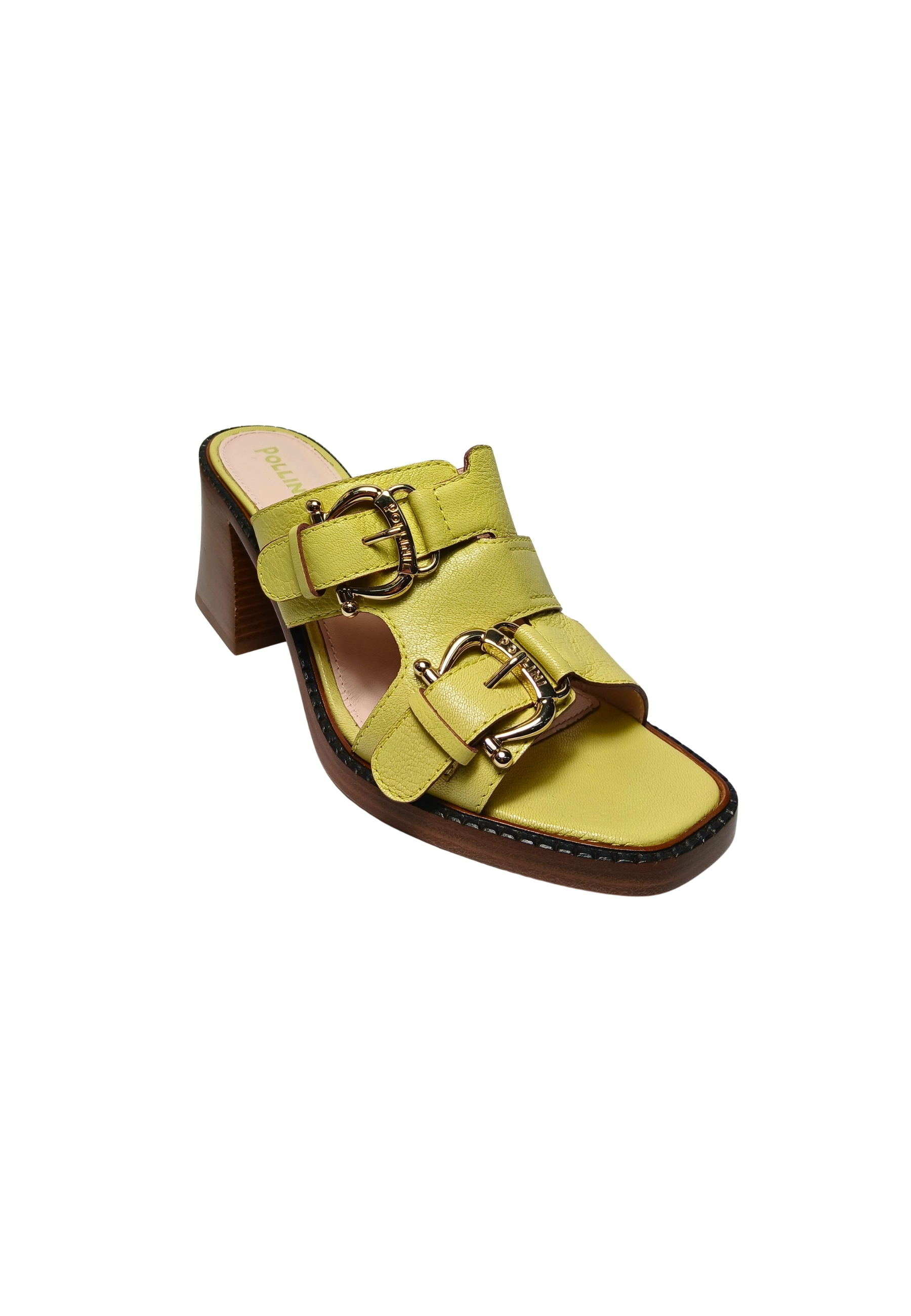 pa28058C0epa0412 Pollini Geelleer voor vrouwen