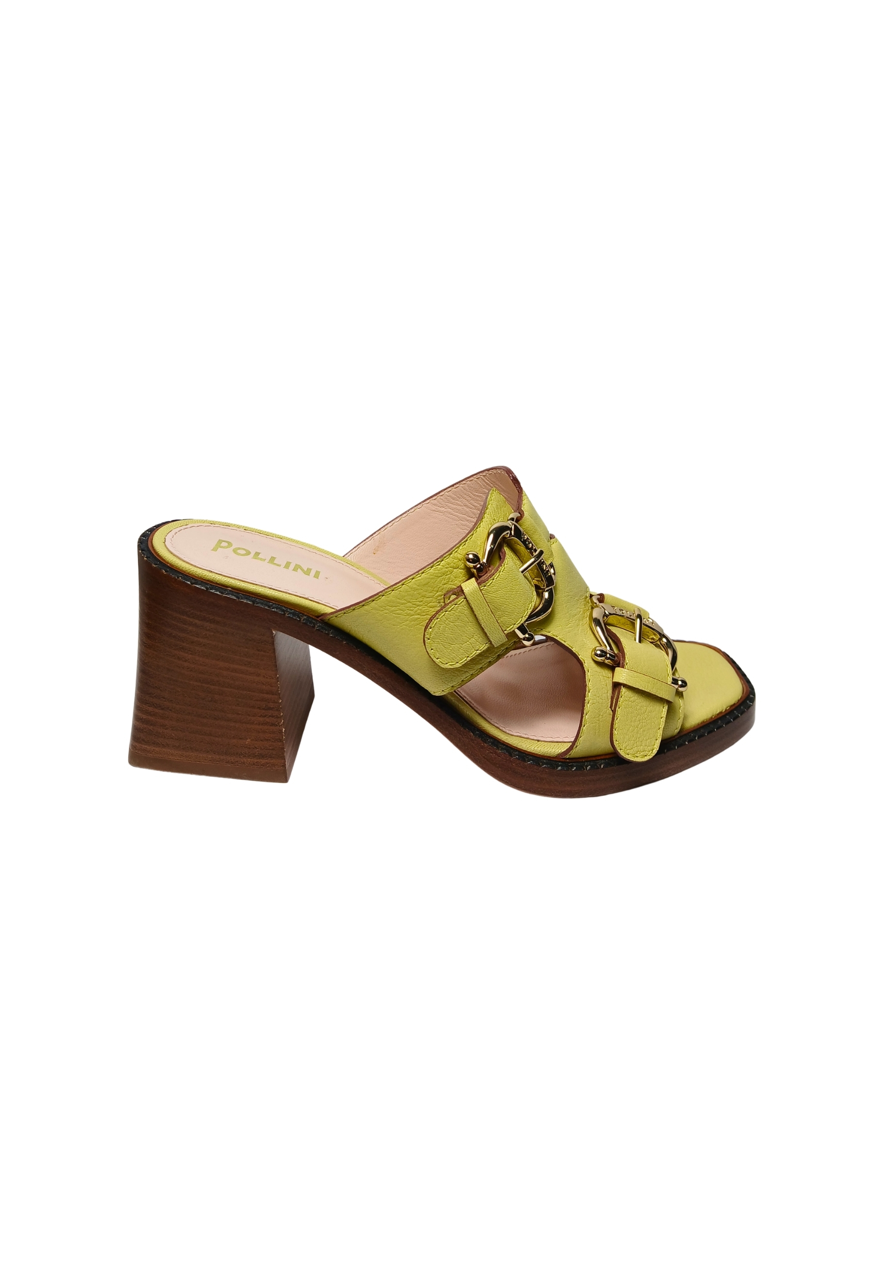 pa28058C0epa0412 Pollini Geelleer voor vrouwen