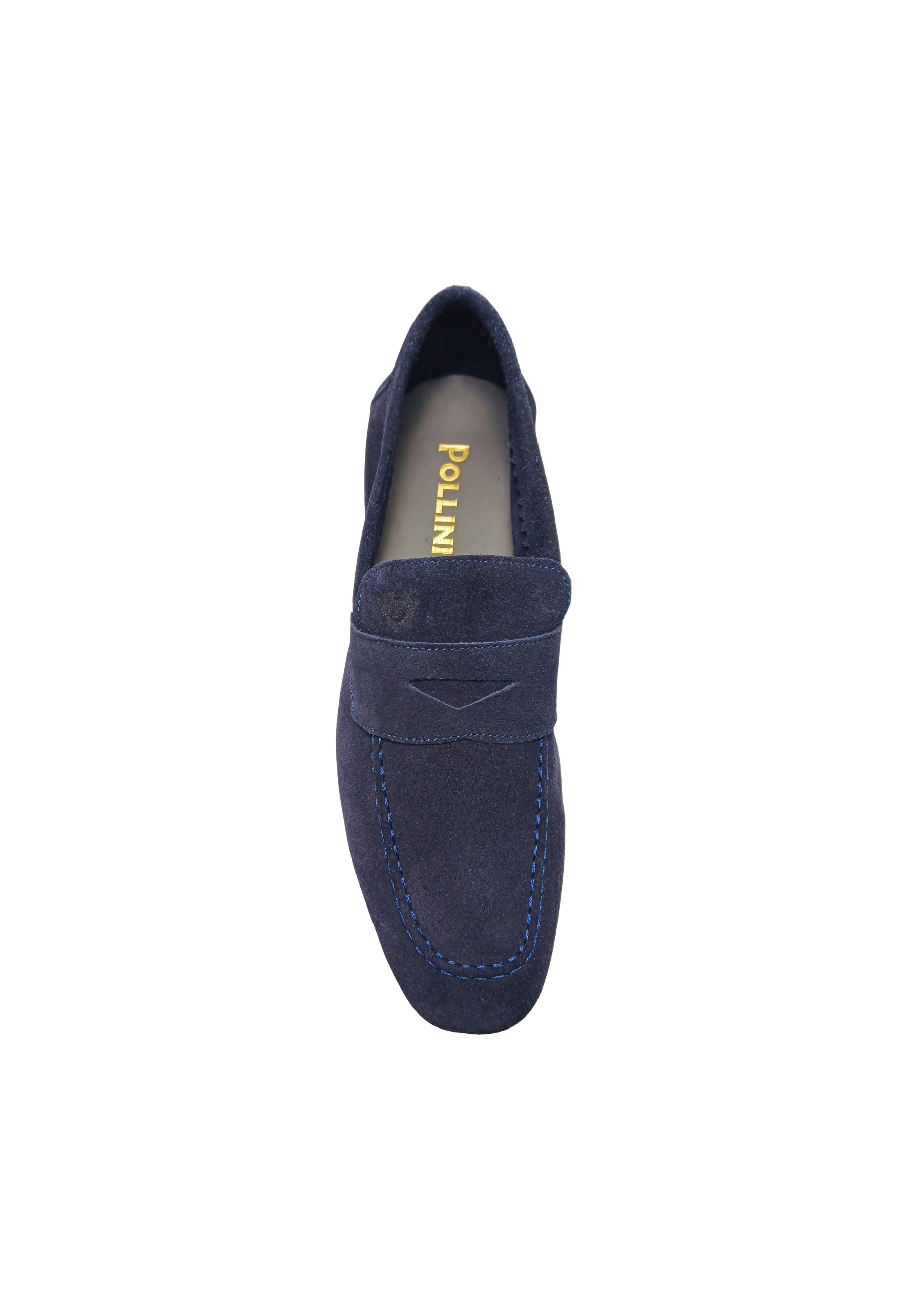 pb10211C9ecam750 Pollini Suede mujer azul