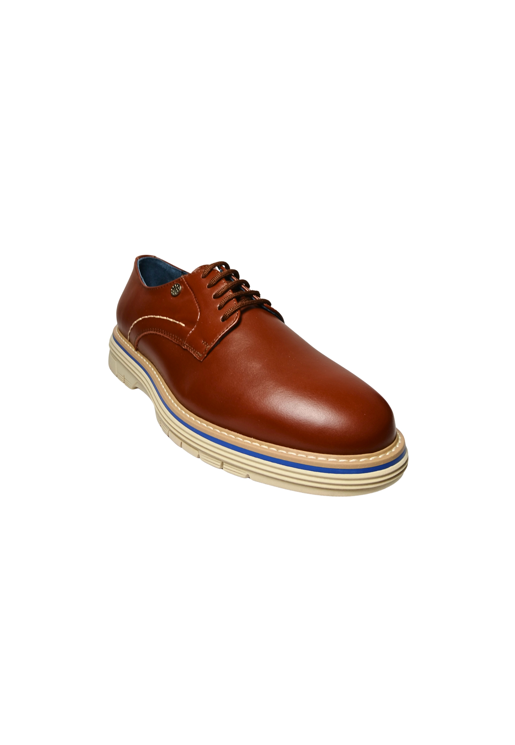 pb10373G9evit300 Pollini Cuir brun homme