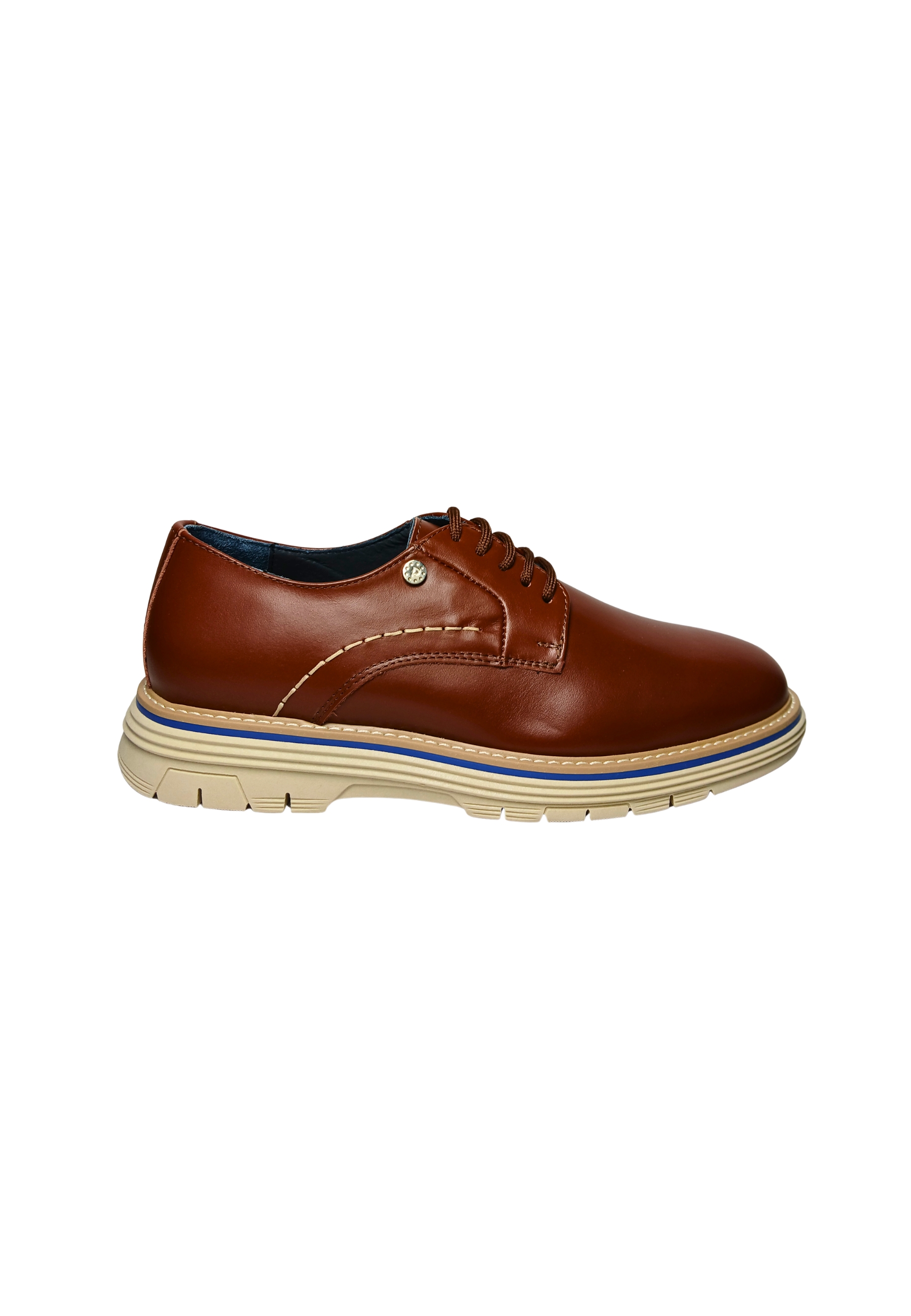 pb10373G9evit300 Pollini Cuir brun homme