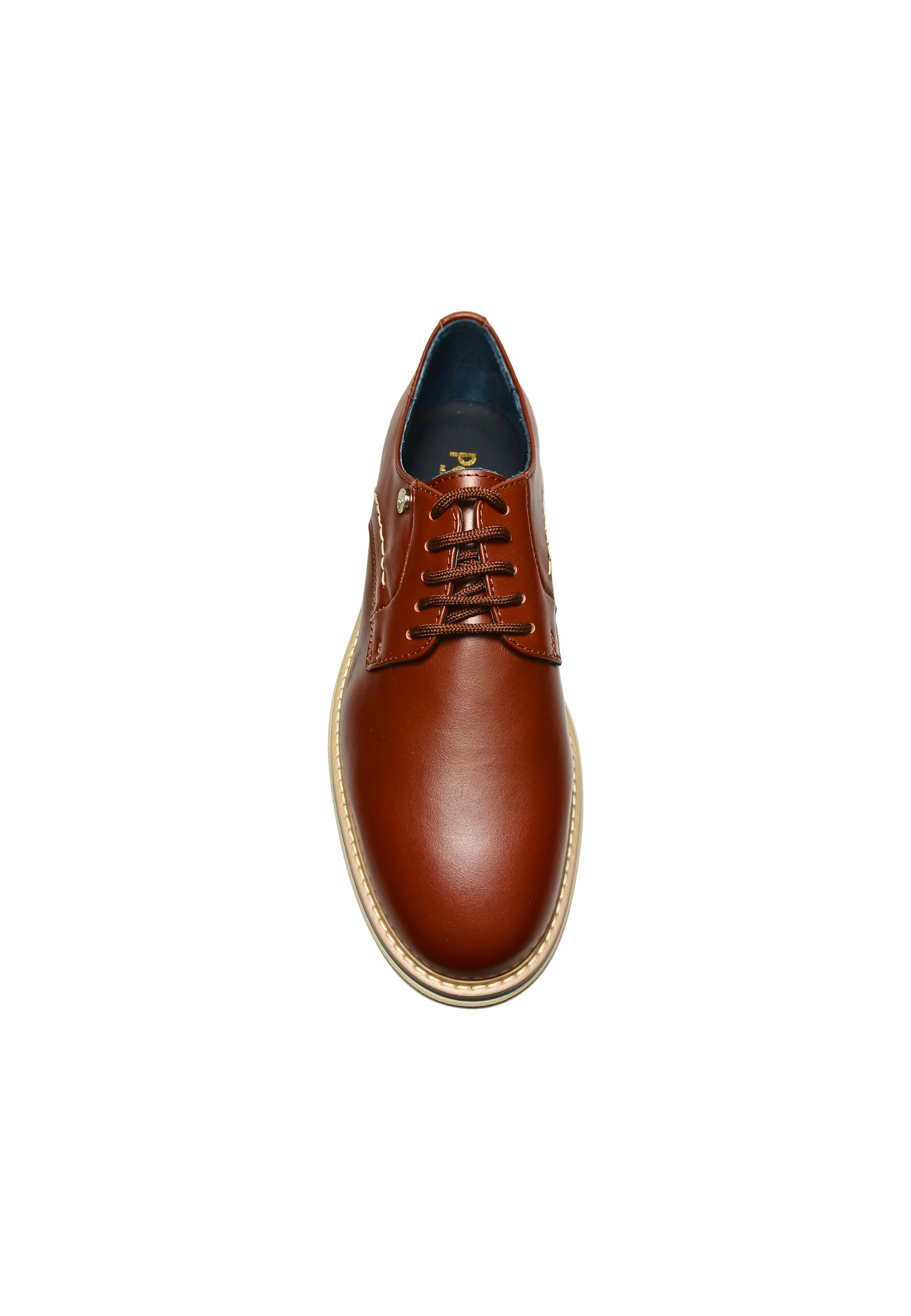 pb10373G9evit300 Pollini Cuir brun homme