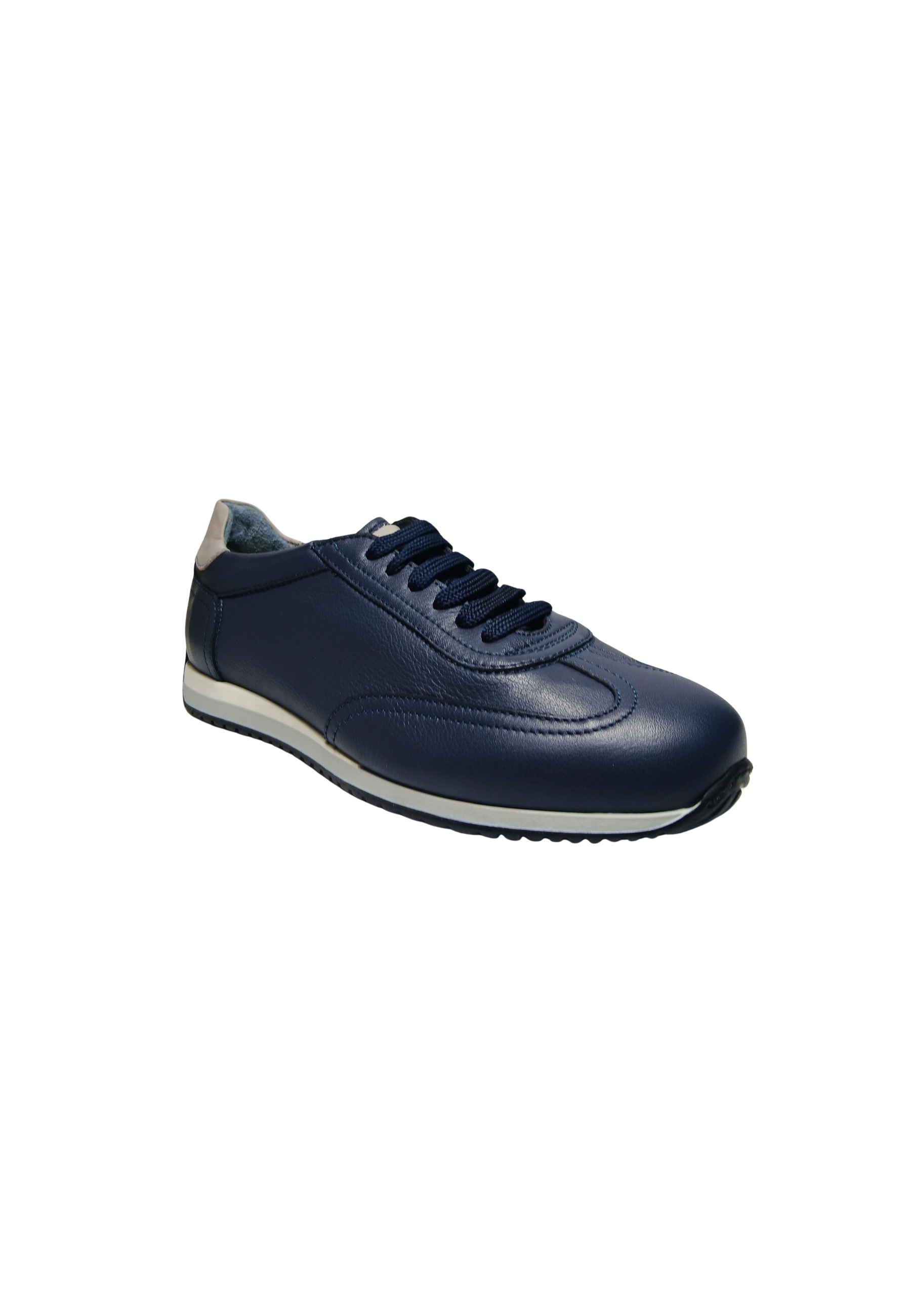 pb15042G9avie750 Pollini Hombre cuero azul
