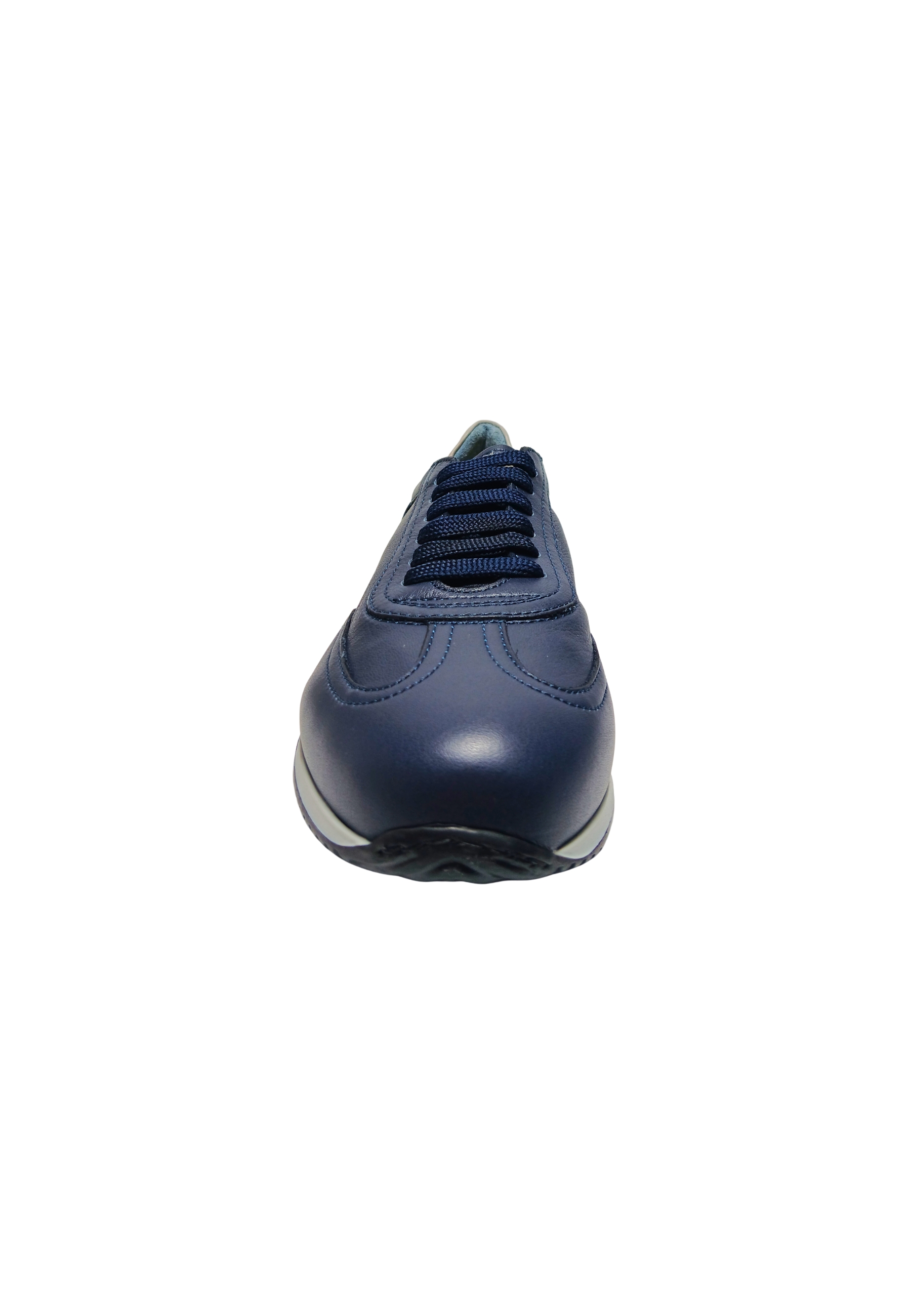 pb15042G9avie750 Pollini Hombre cuero azul