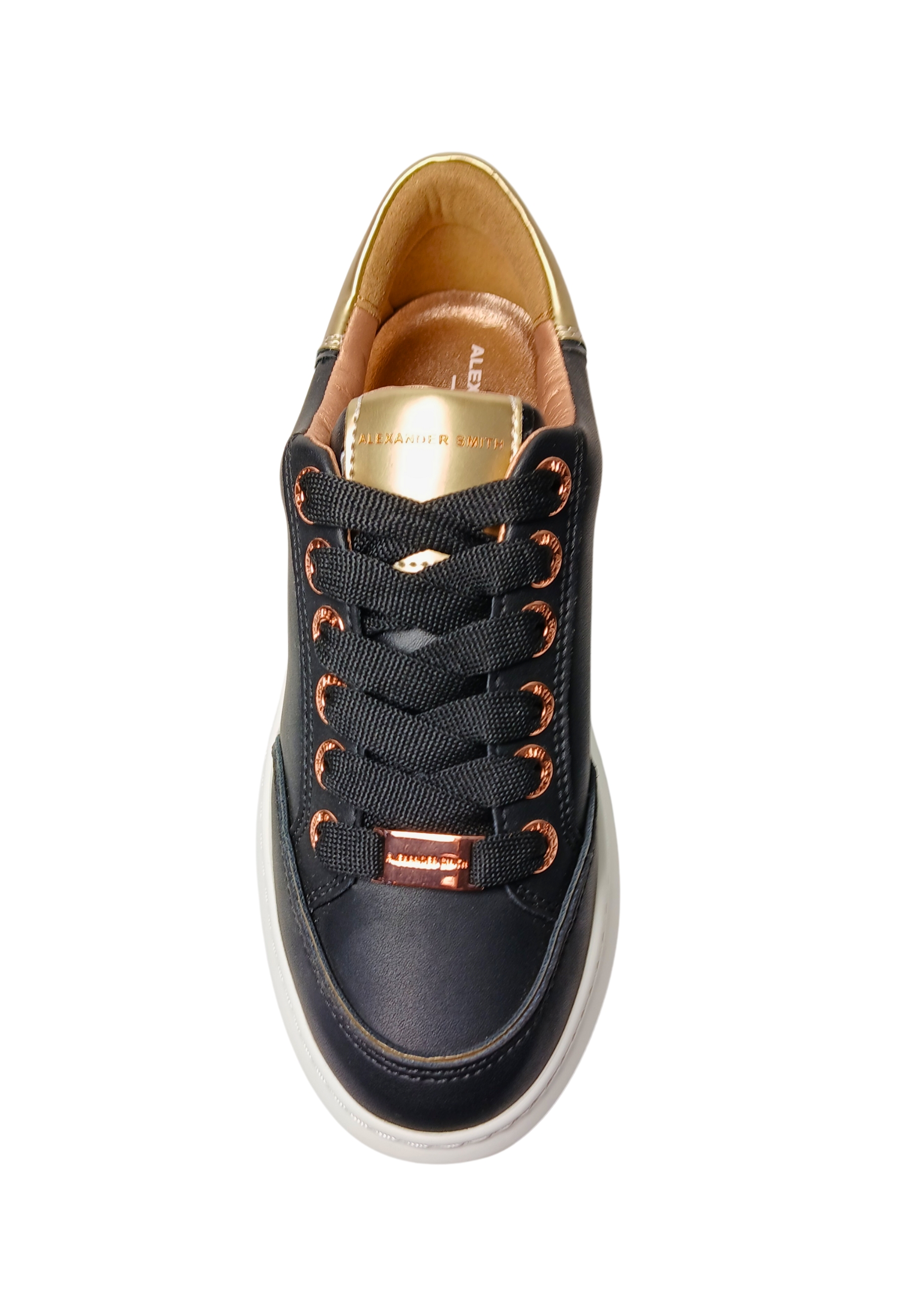 Women's Shoes Alexander Smith Lancaster Woman- Black Gold