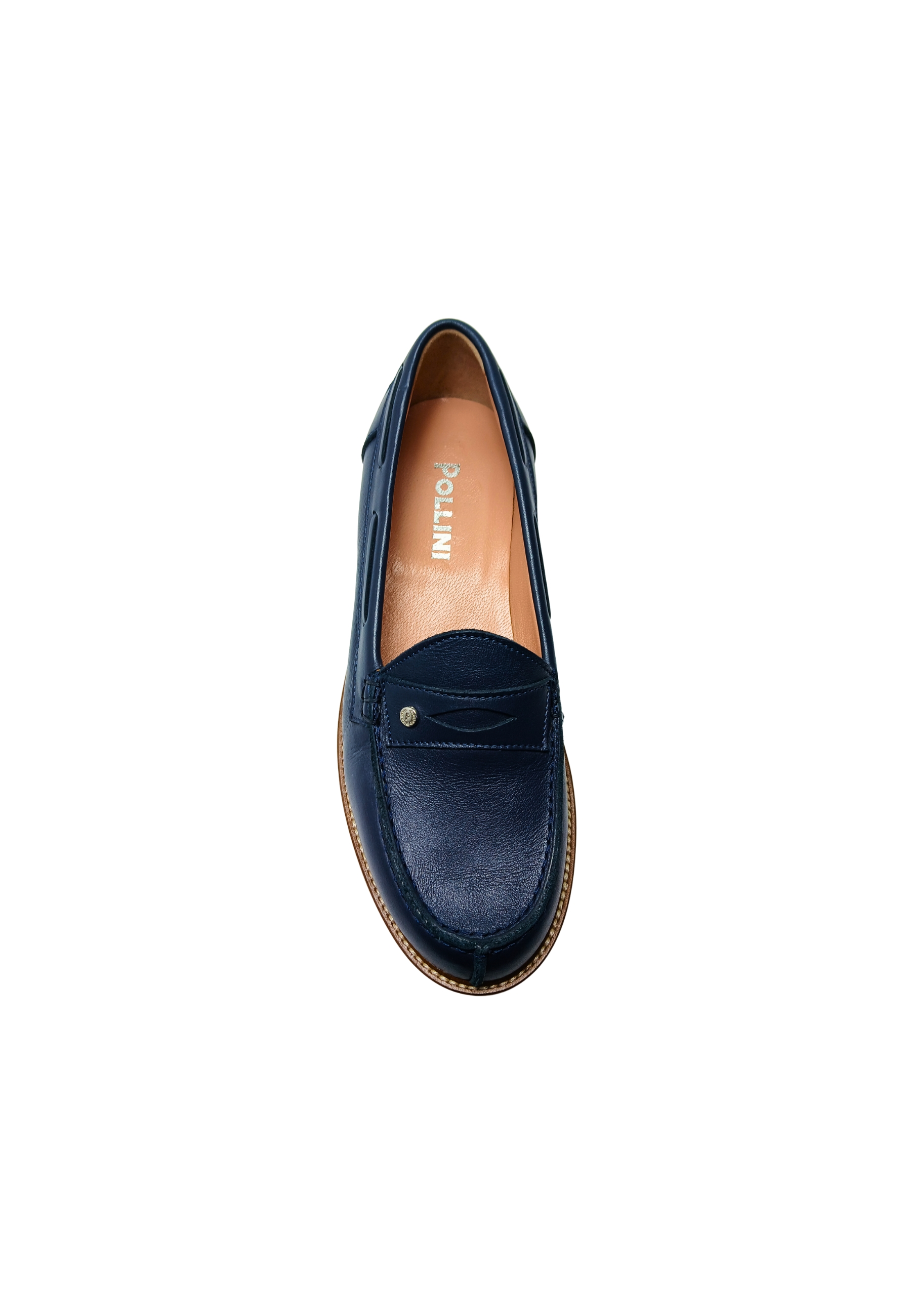 sa10102C9esof750 Pollini Women's Blue Leather