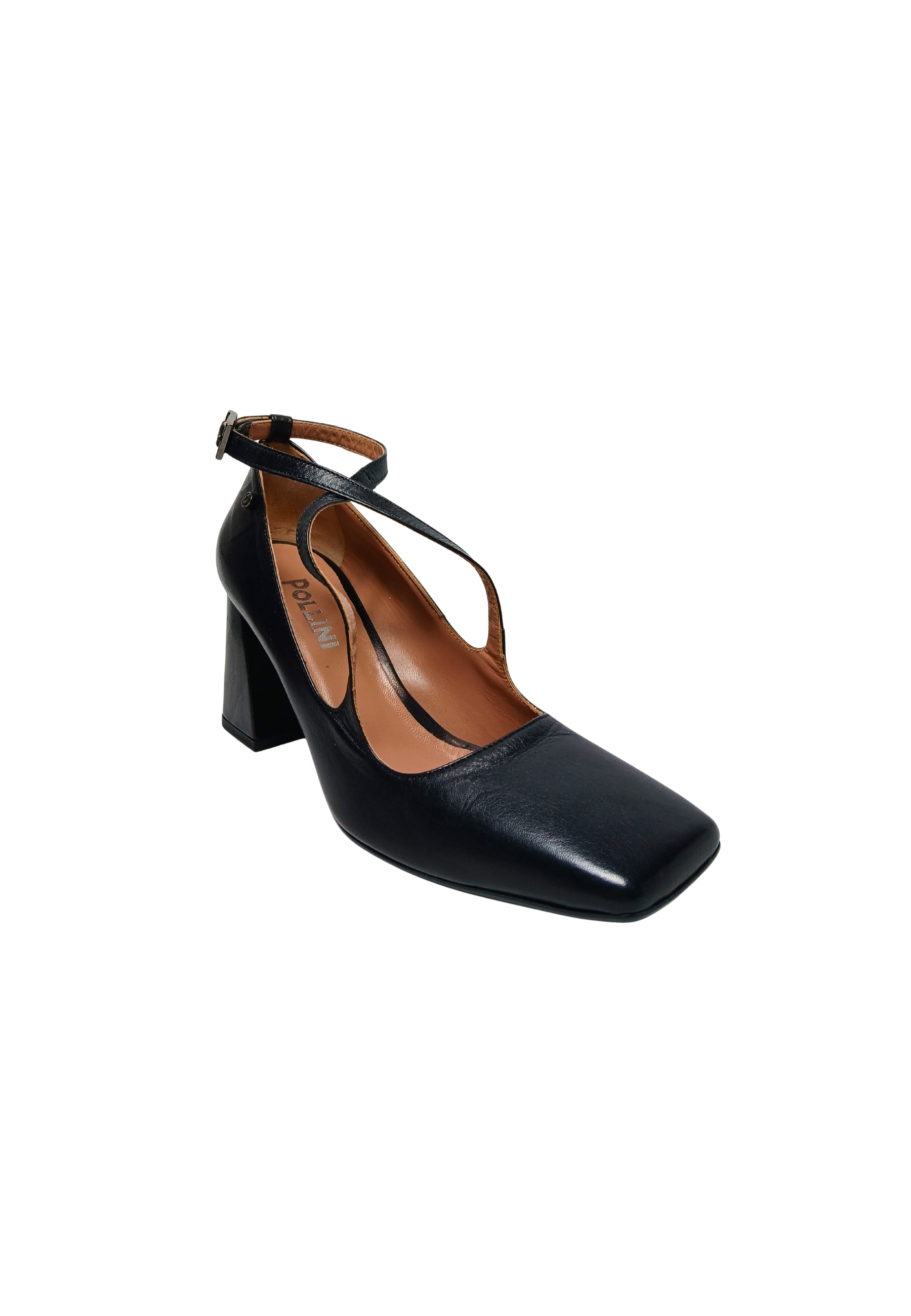 sa10137G9fnap000 Pollini Vrouw Nappa zwart