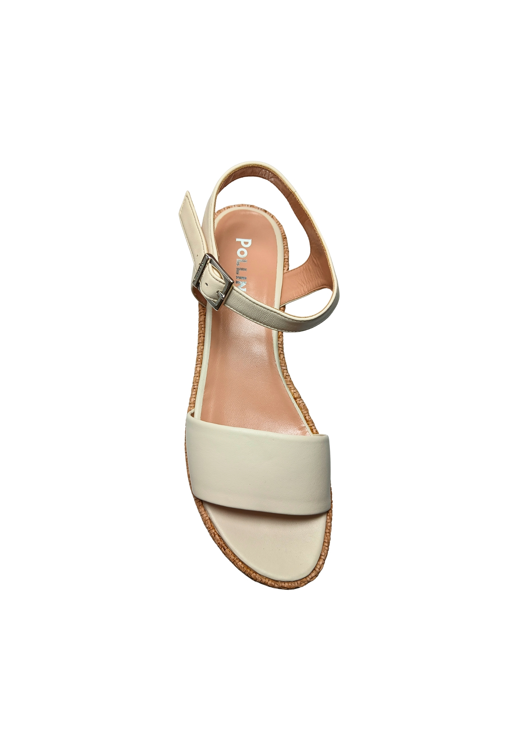 sa16095G9enap102 Pollini Women's Black White Leather