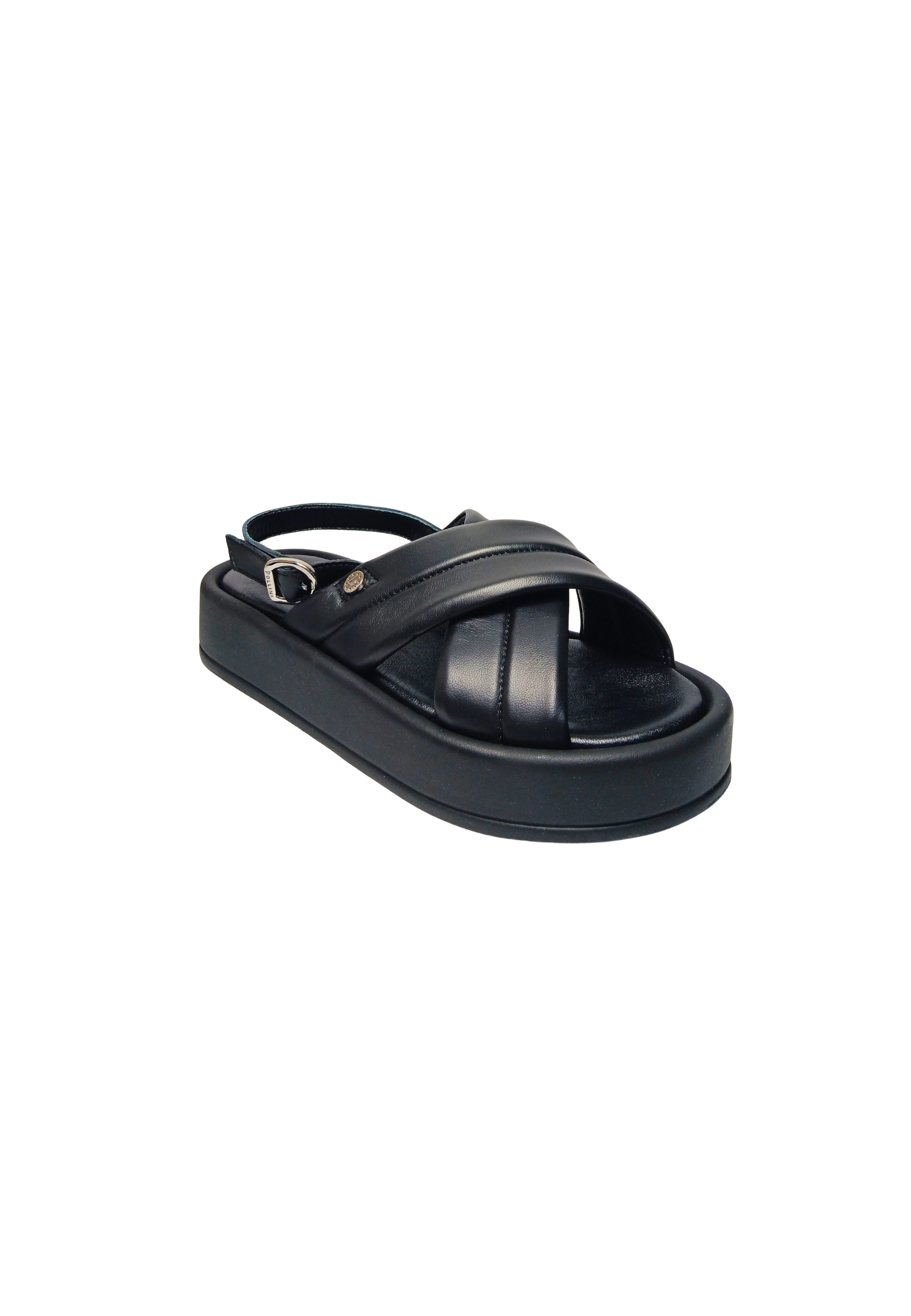 sa16113G9enap000 Pollini Cuero Mujer Negro