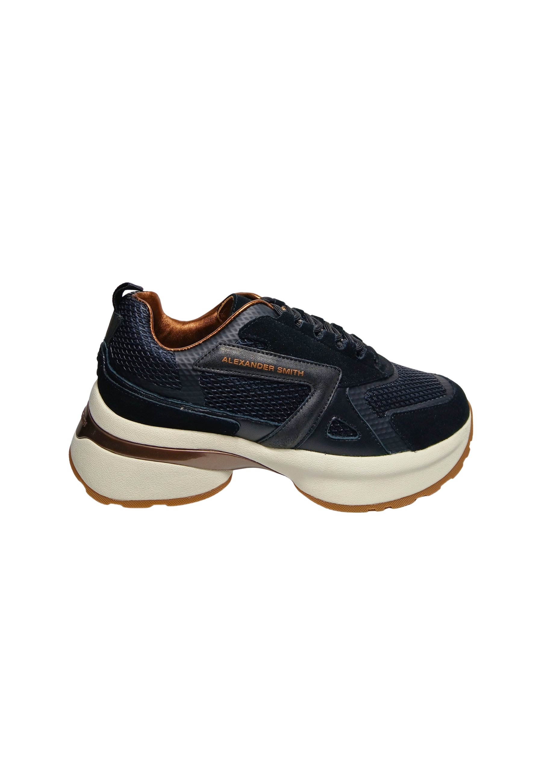 SAW_1246_BLK Alexander Smith Cuero Mujer Negro