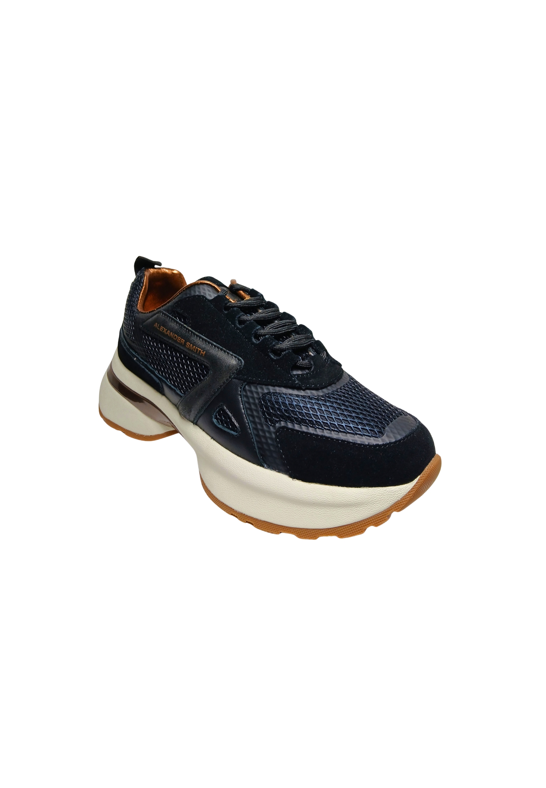 SAW_1246_BLK Alexander Smith Cuero Mujer Negro