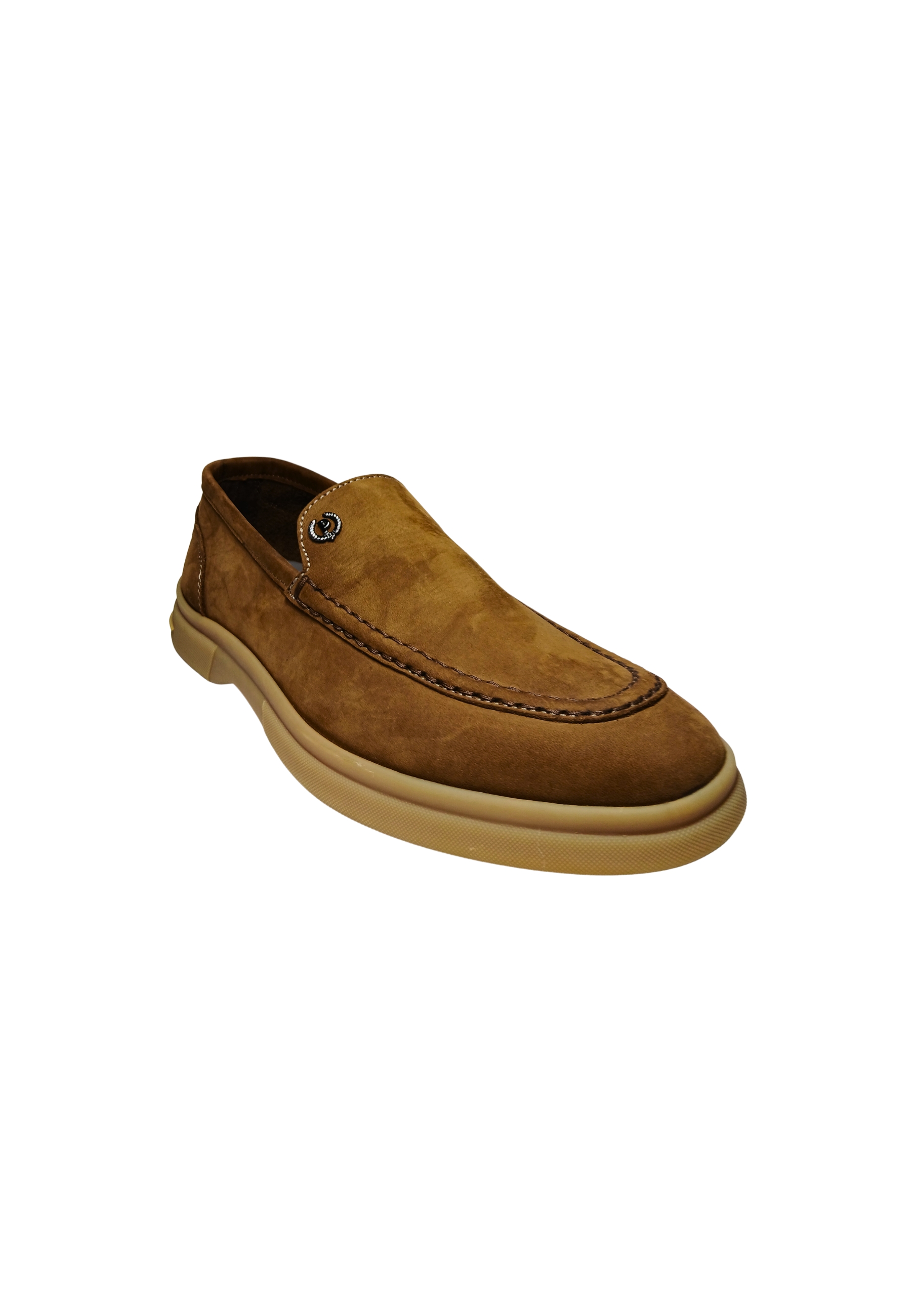 sb10072G0eue0313 Pollini Man Camoscio Brown