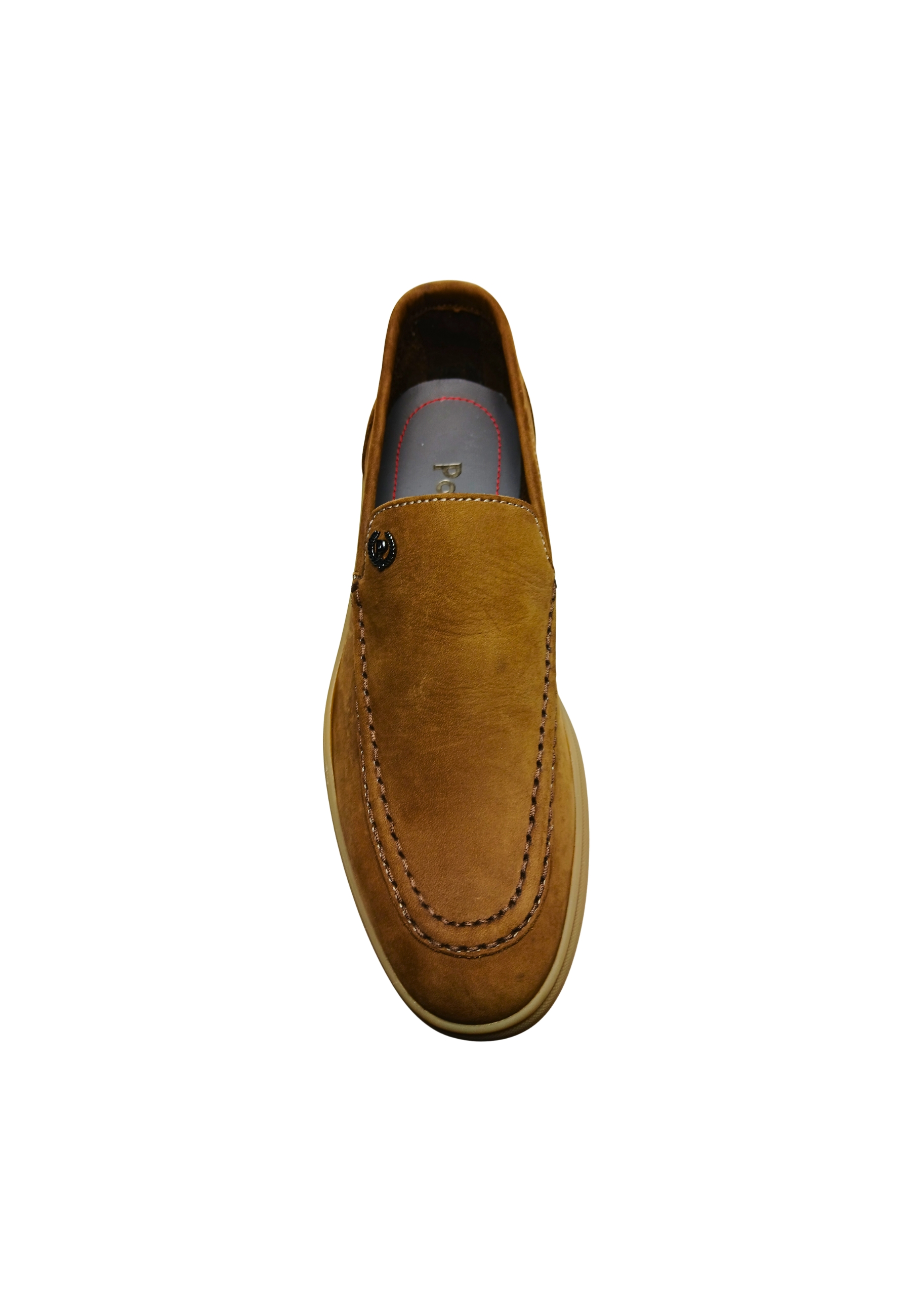 sb10072G0eue0313 Pollini Man Camoscio Brown
