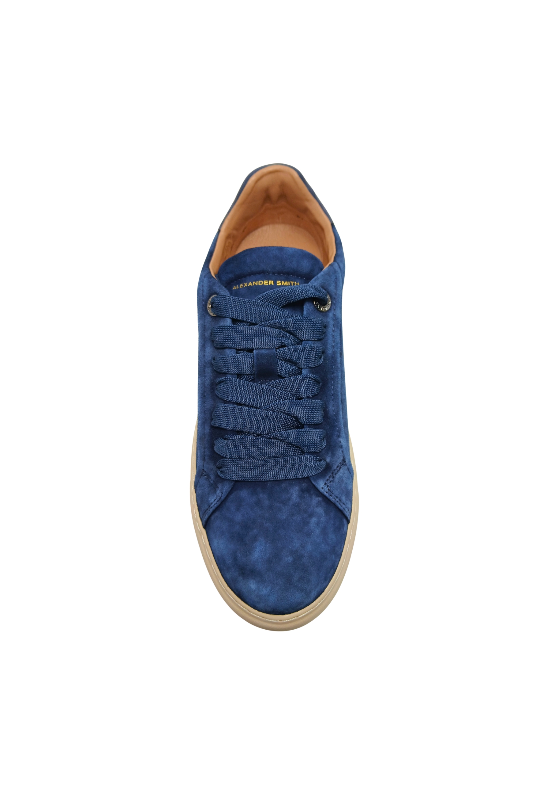 SOM_3669_BNV Alexander Smith Uomo Camoscio Blu 