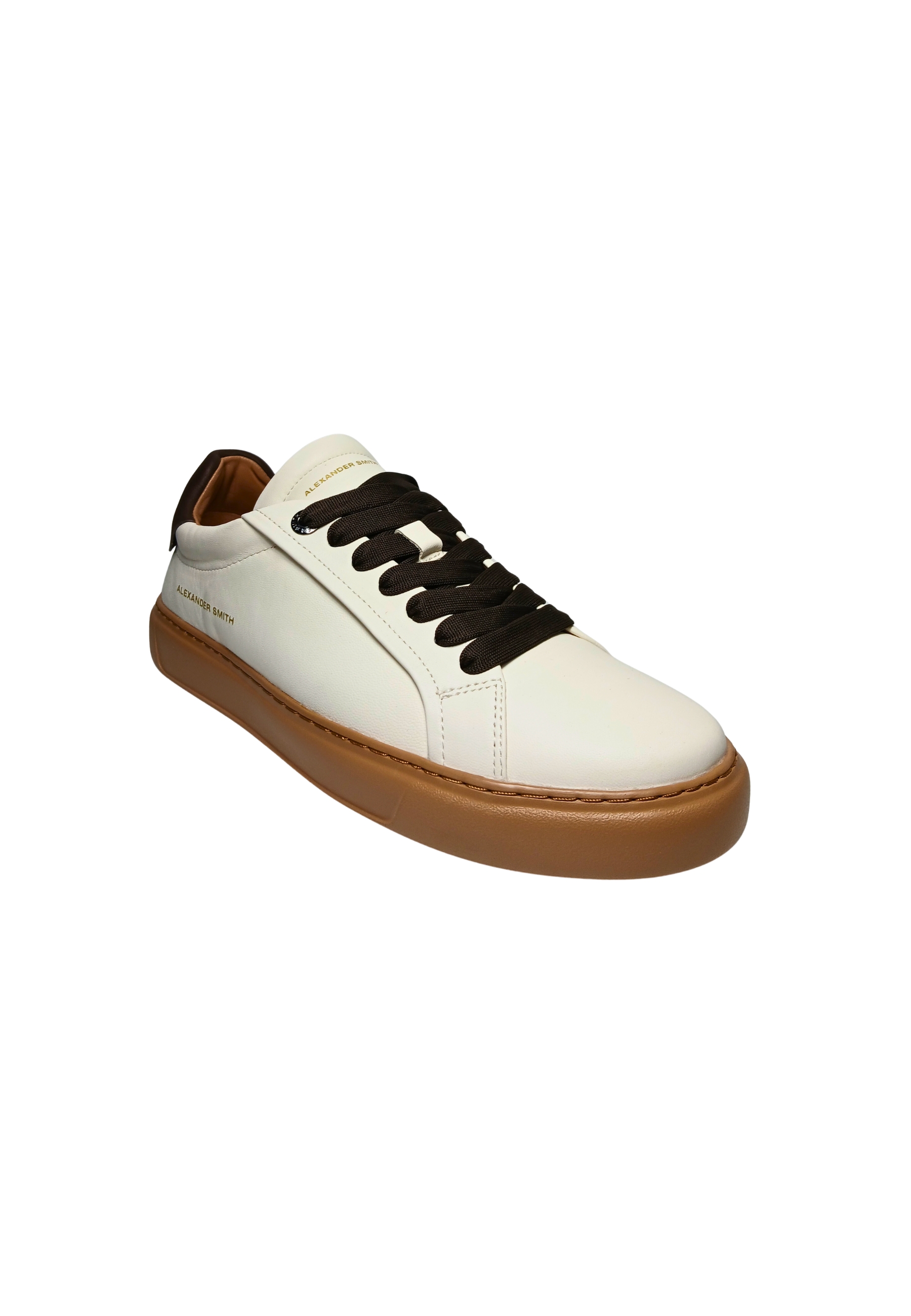 SOM_3670_FDB Alexander Smith Uomo Pelle Bianco 