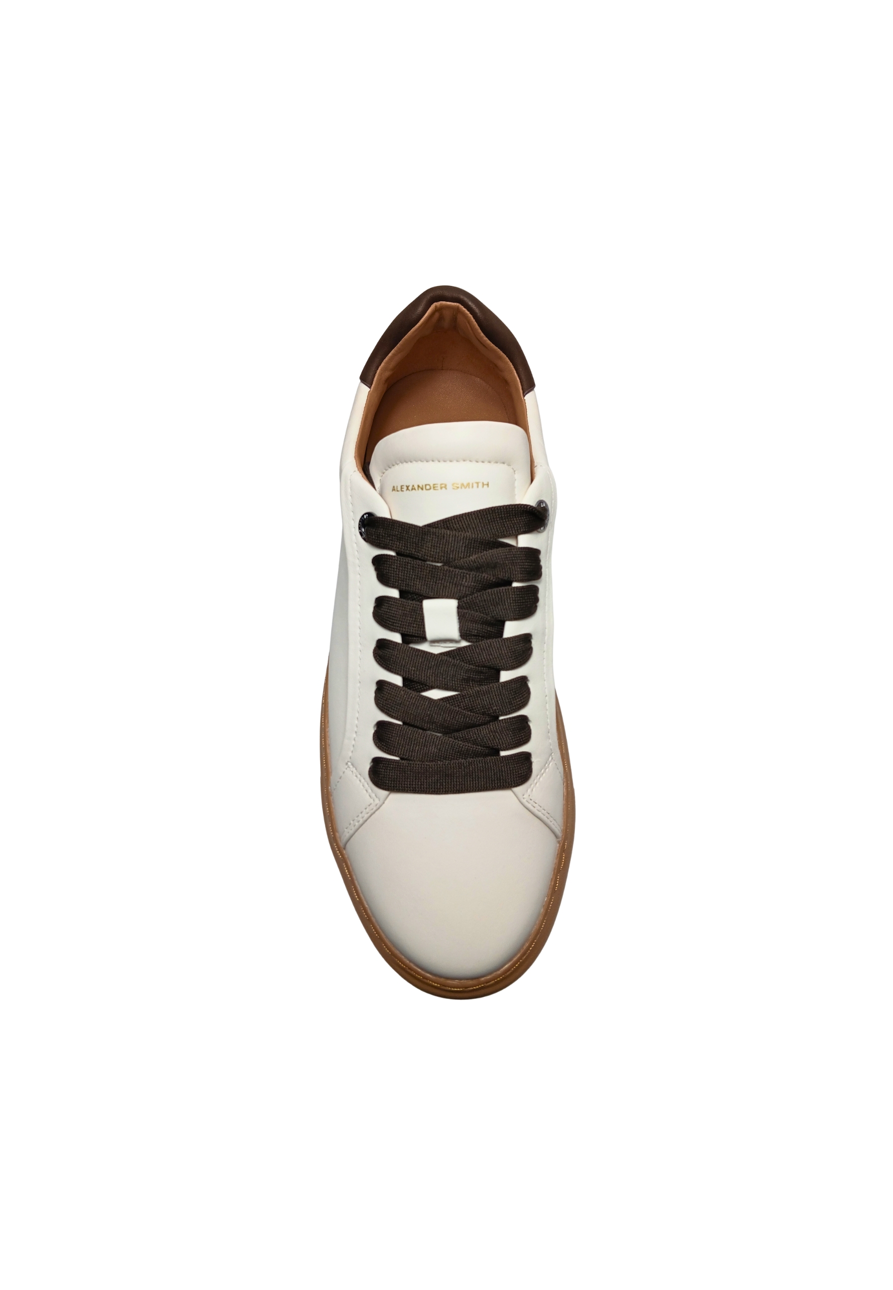 SOM_3670_FDB Alexander Smith Uomo Pelle Bianco 