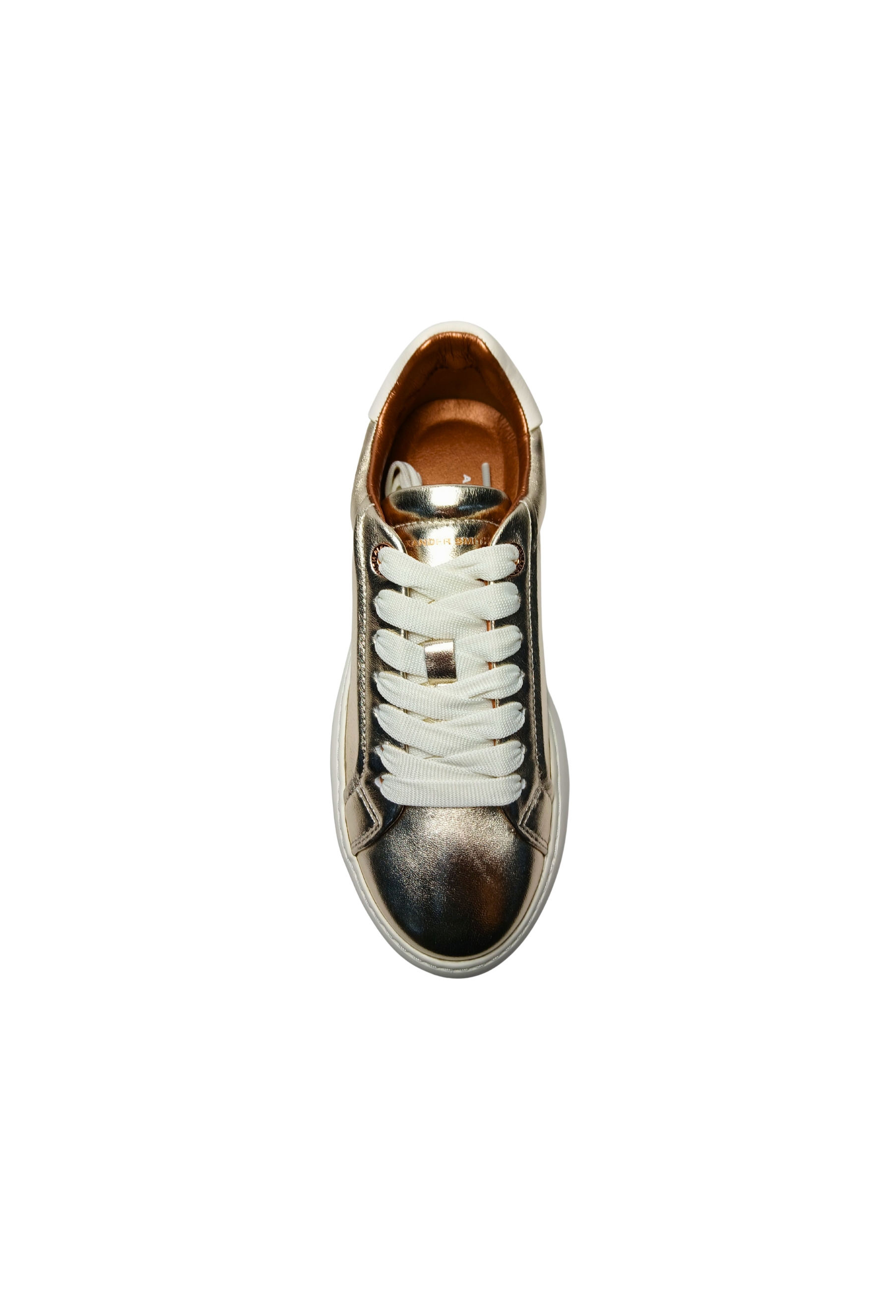 Damesschoenen Alexander Smith Soho Woman Gold White sneakers