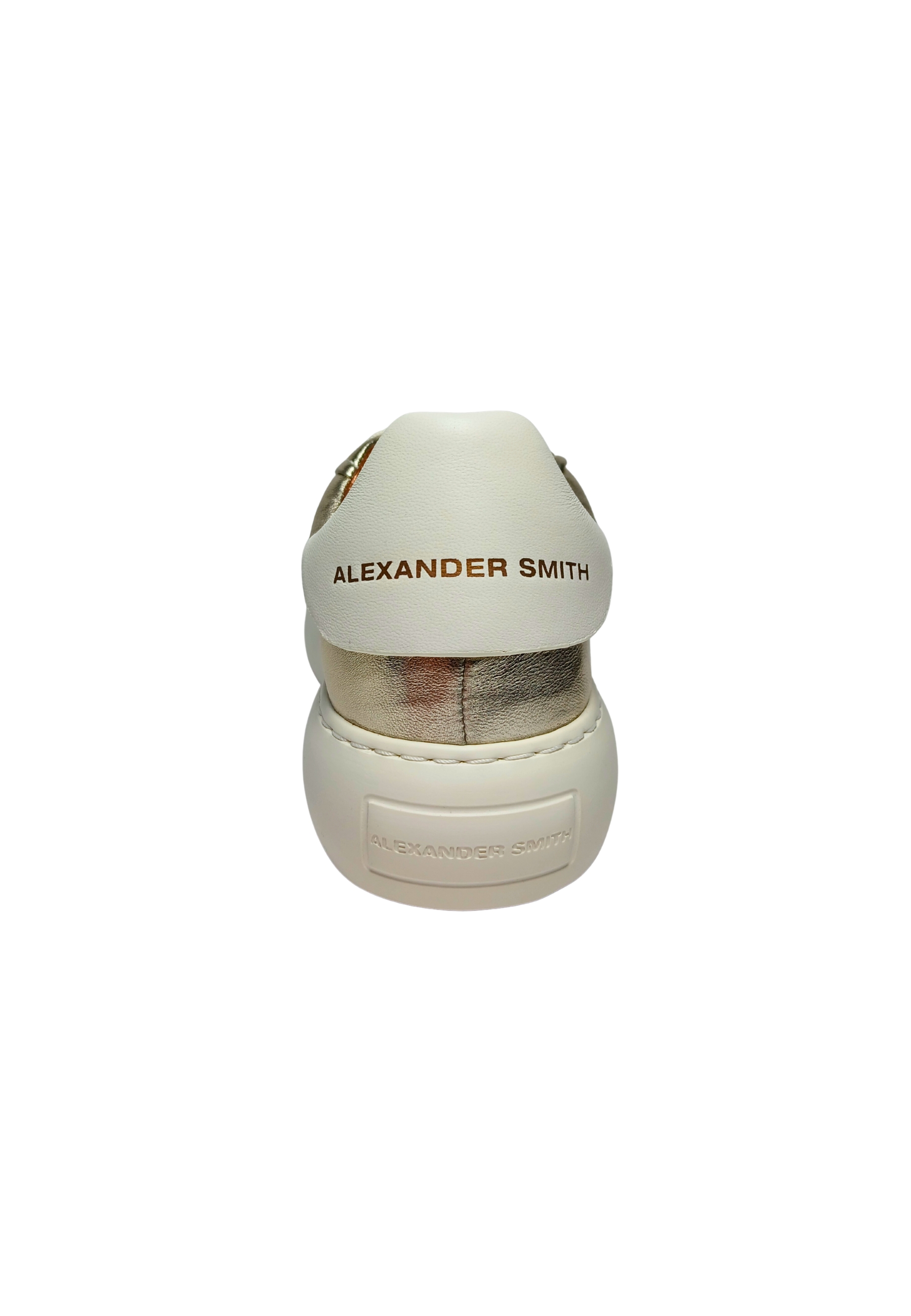 Damesschoenen Alexander Smith Soho Woman Gold White sneakers