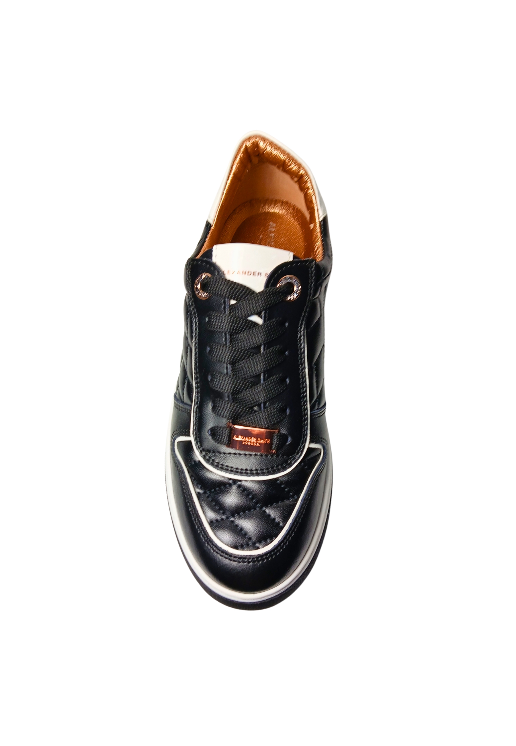 Schuhe für Damen Alexander Smith Harrow Frau-Schwarz Weiß