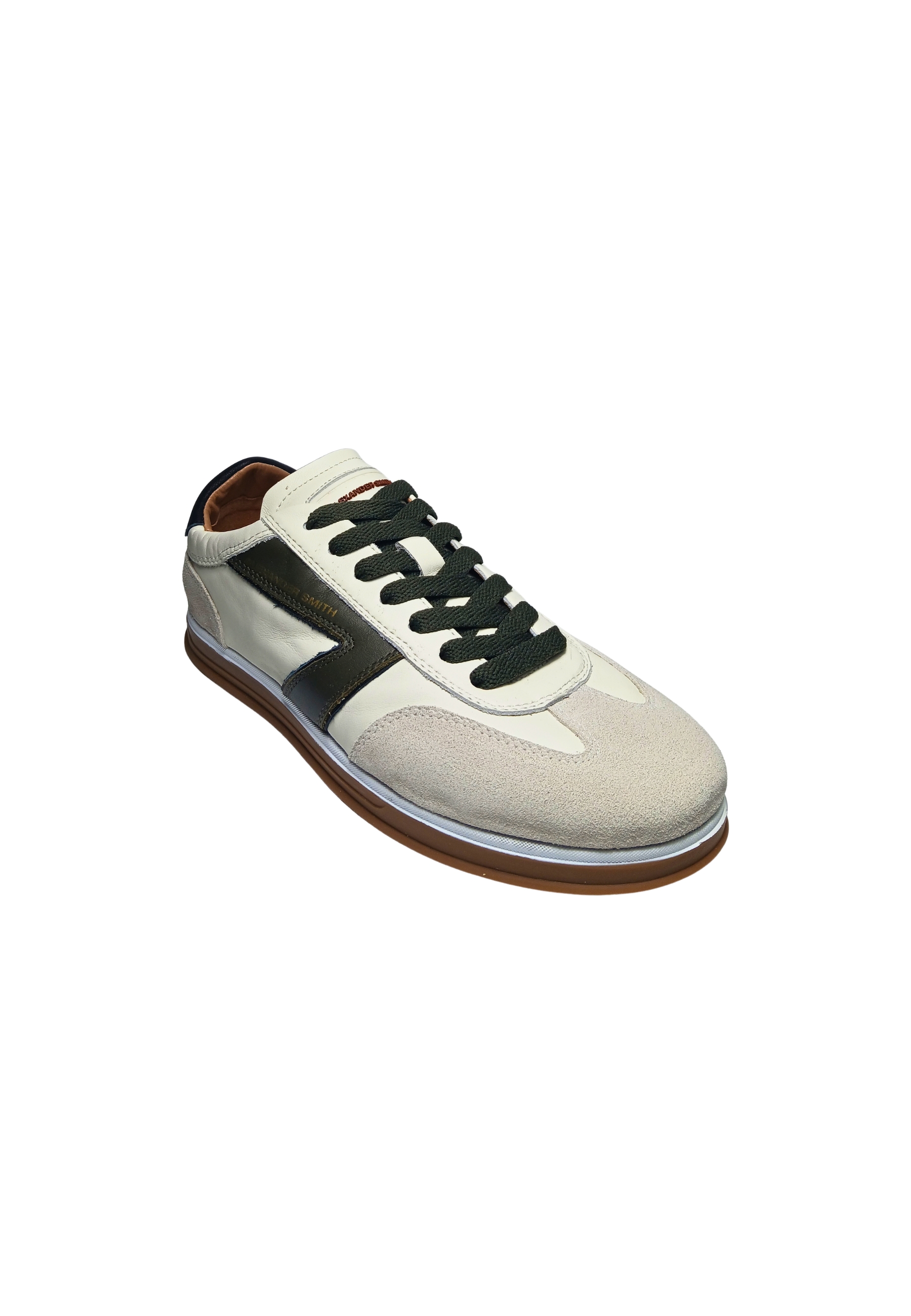 TMM_3373_WOV Alexander Smith Men's White Leather