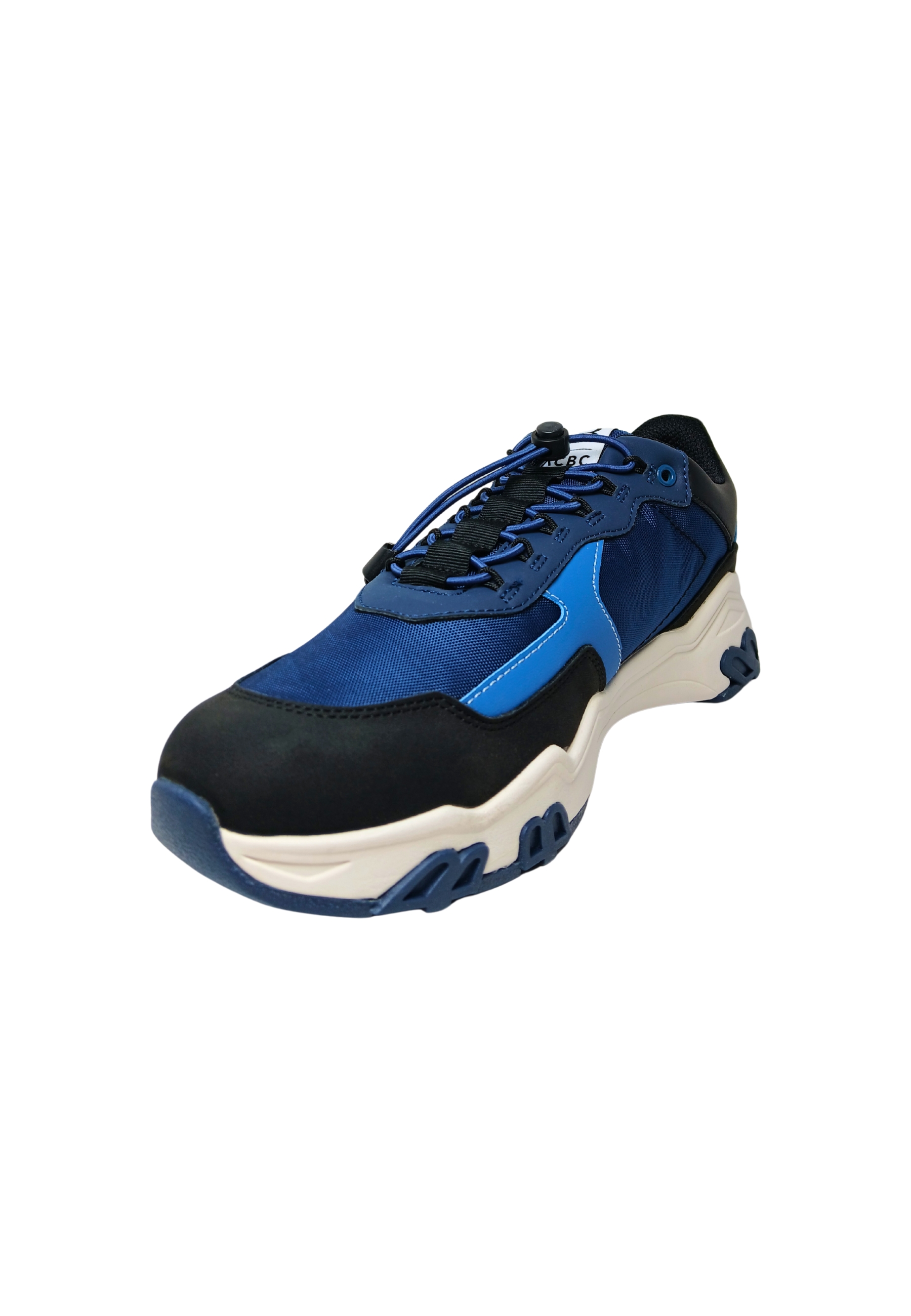 Scarpe Uomo ACBC Baldinini Sneakers ecopelle blue e whi - Bild 10 von 10