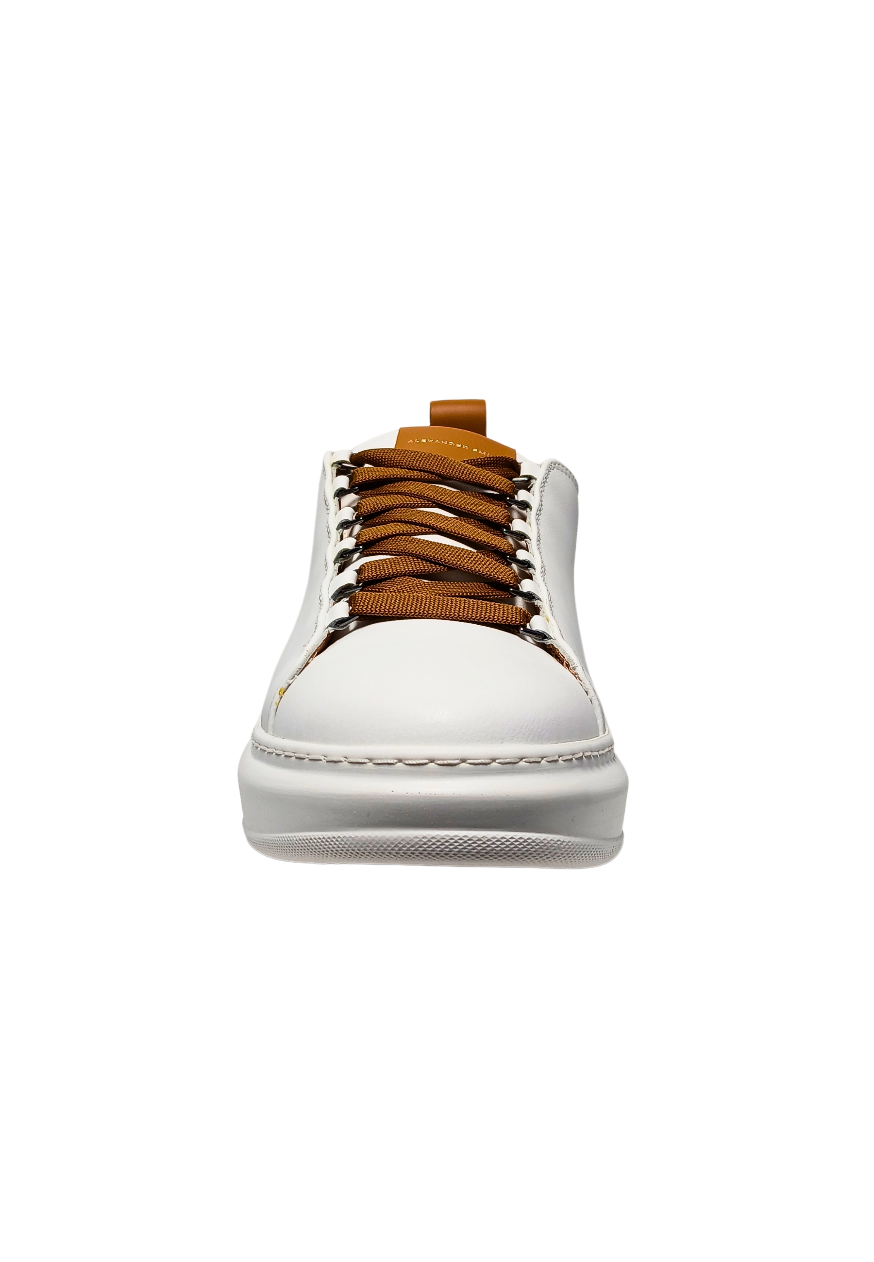 Zapatos para hombres Alexander Smith Wembley Man-White Cognac