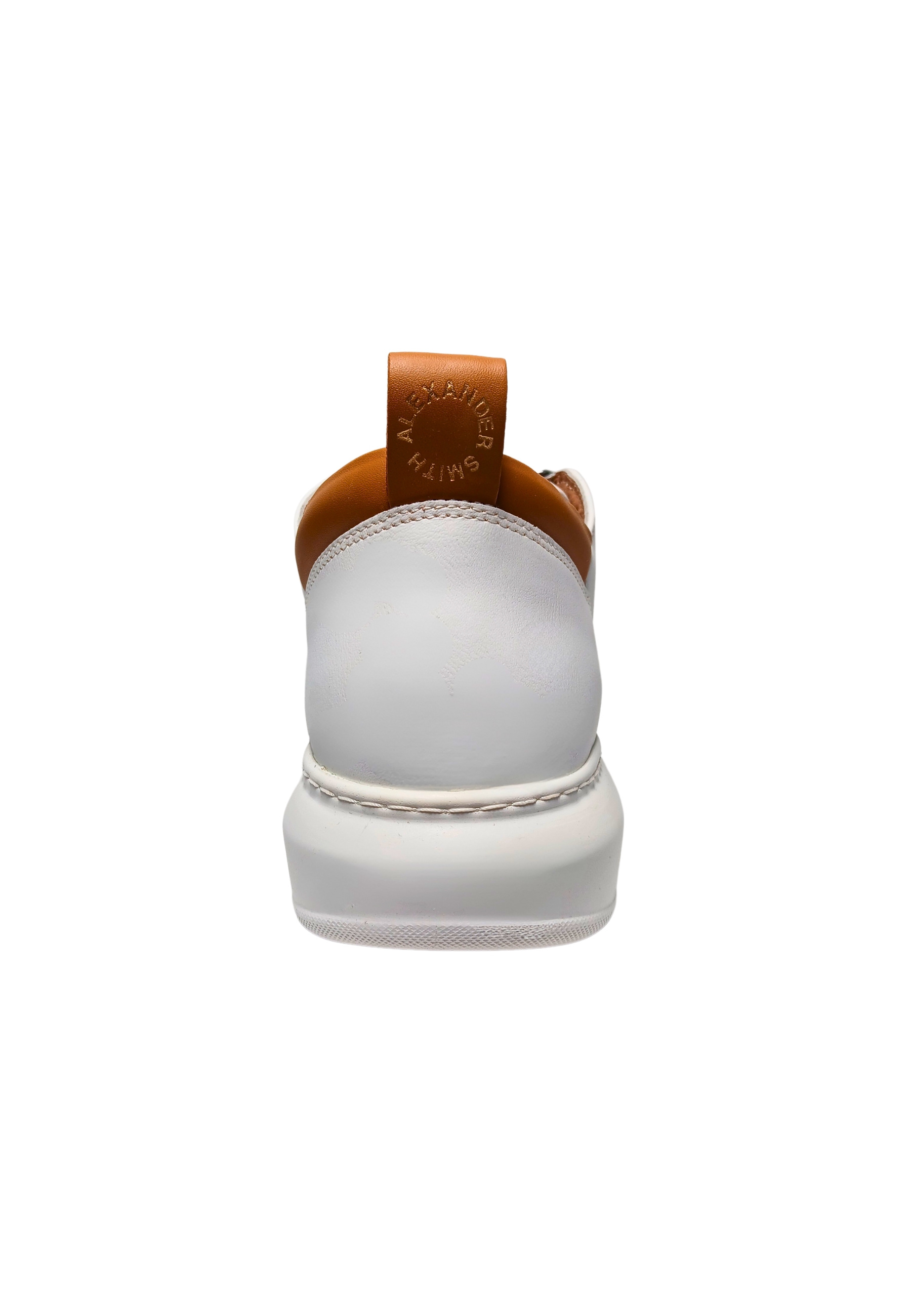 Zapatos para hombres Alexander Smith Wembley Man-White Cognac