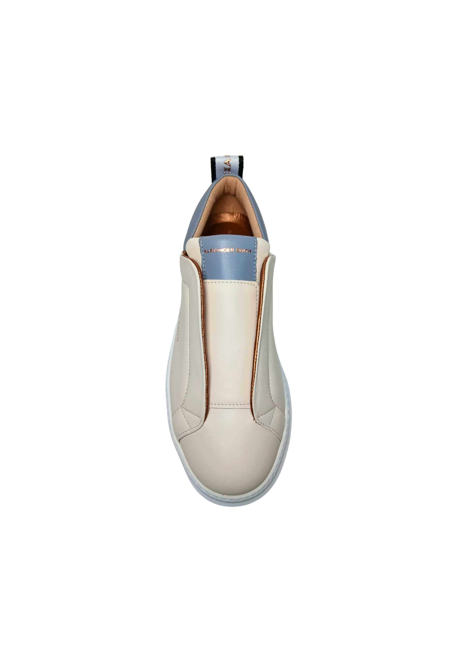 Women's Shoes Alexander Smith Wenbley Slip-on Woman Off White Azure