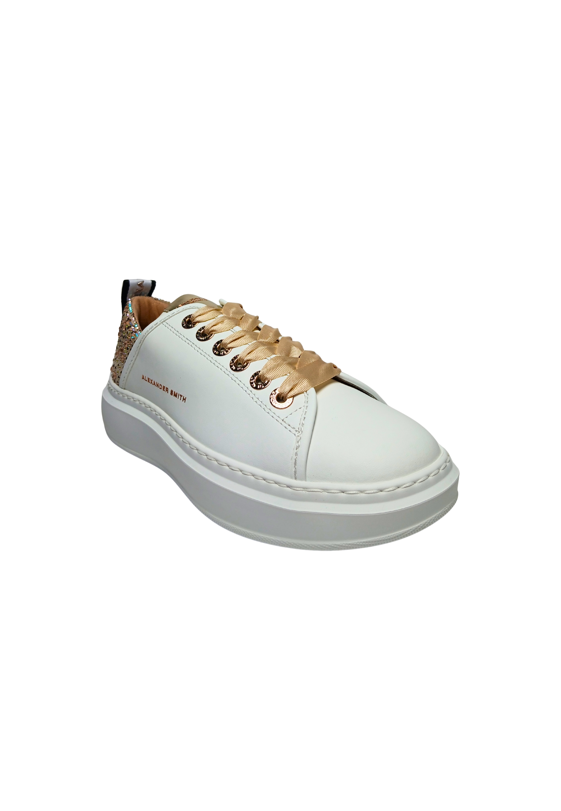 Zapatos para mujeres Alexander Smith Mujer Wembley Blanco Peach