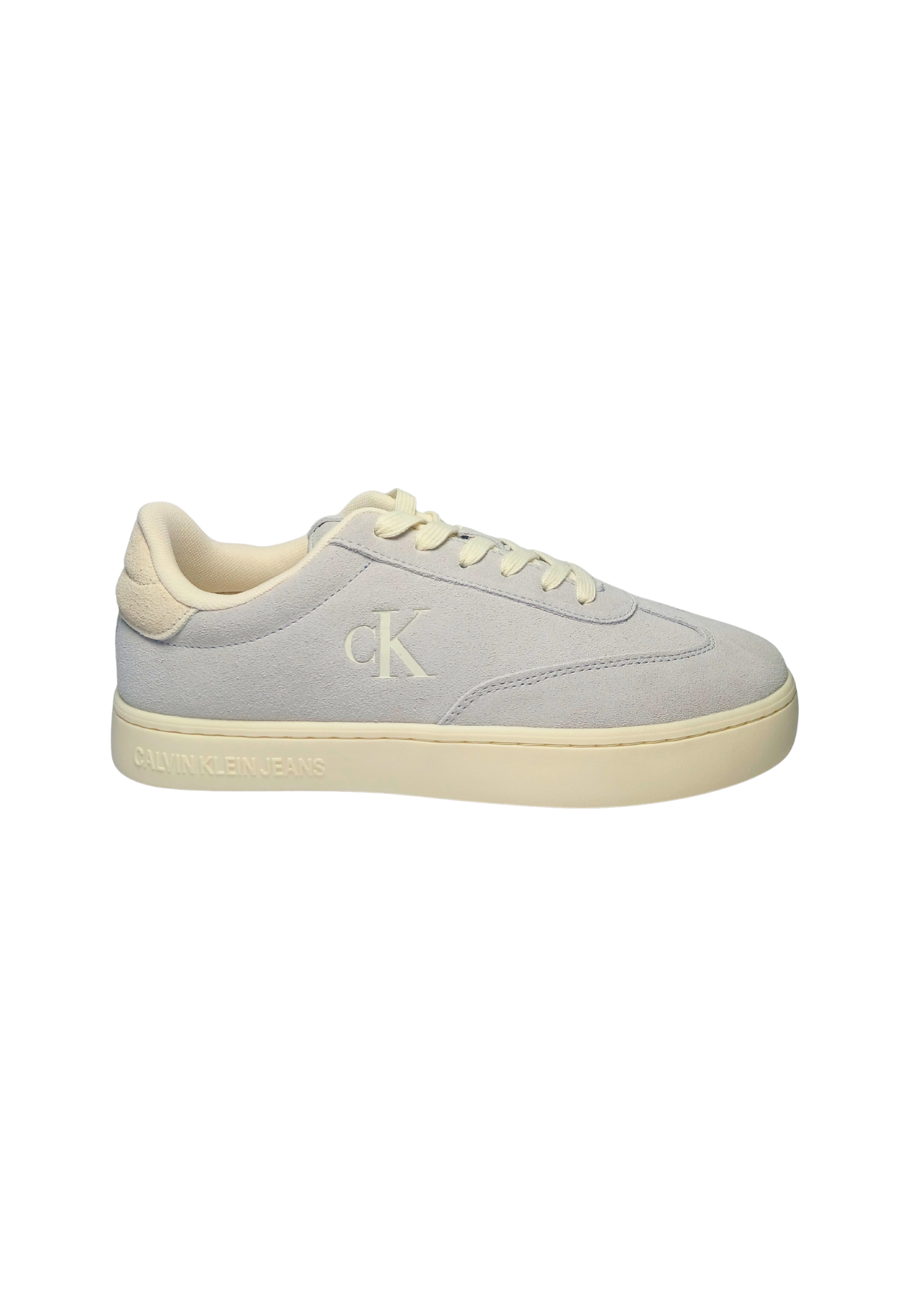 Men's Shoes Calvin Klein Jeans Low sneakers, side logo, white lace
