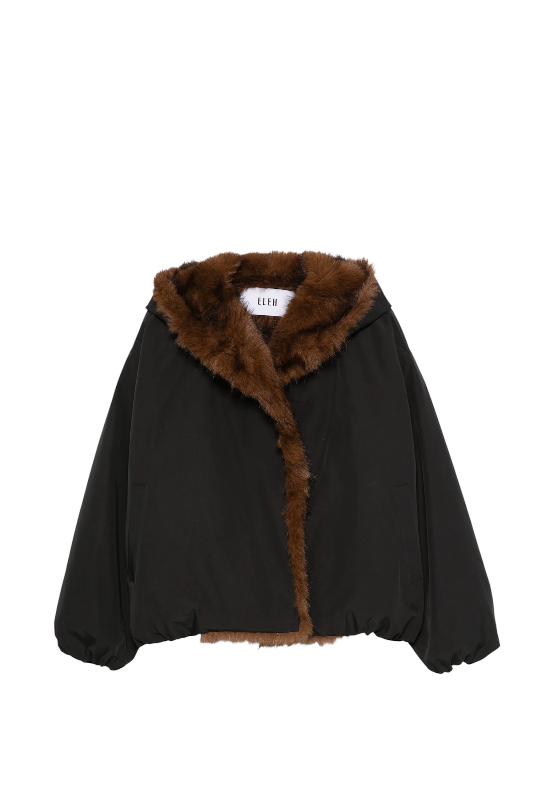 Bomber Woman Eleh con cuello de piel