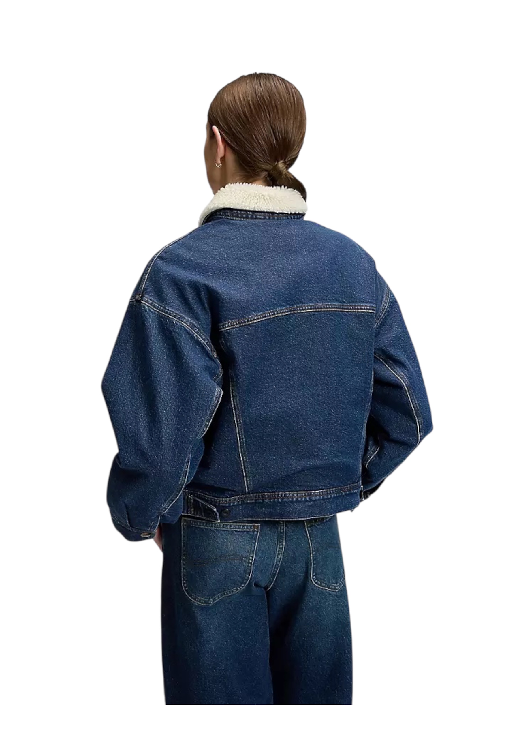 Jasje voor dames Lee Jeans met bont interieur