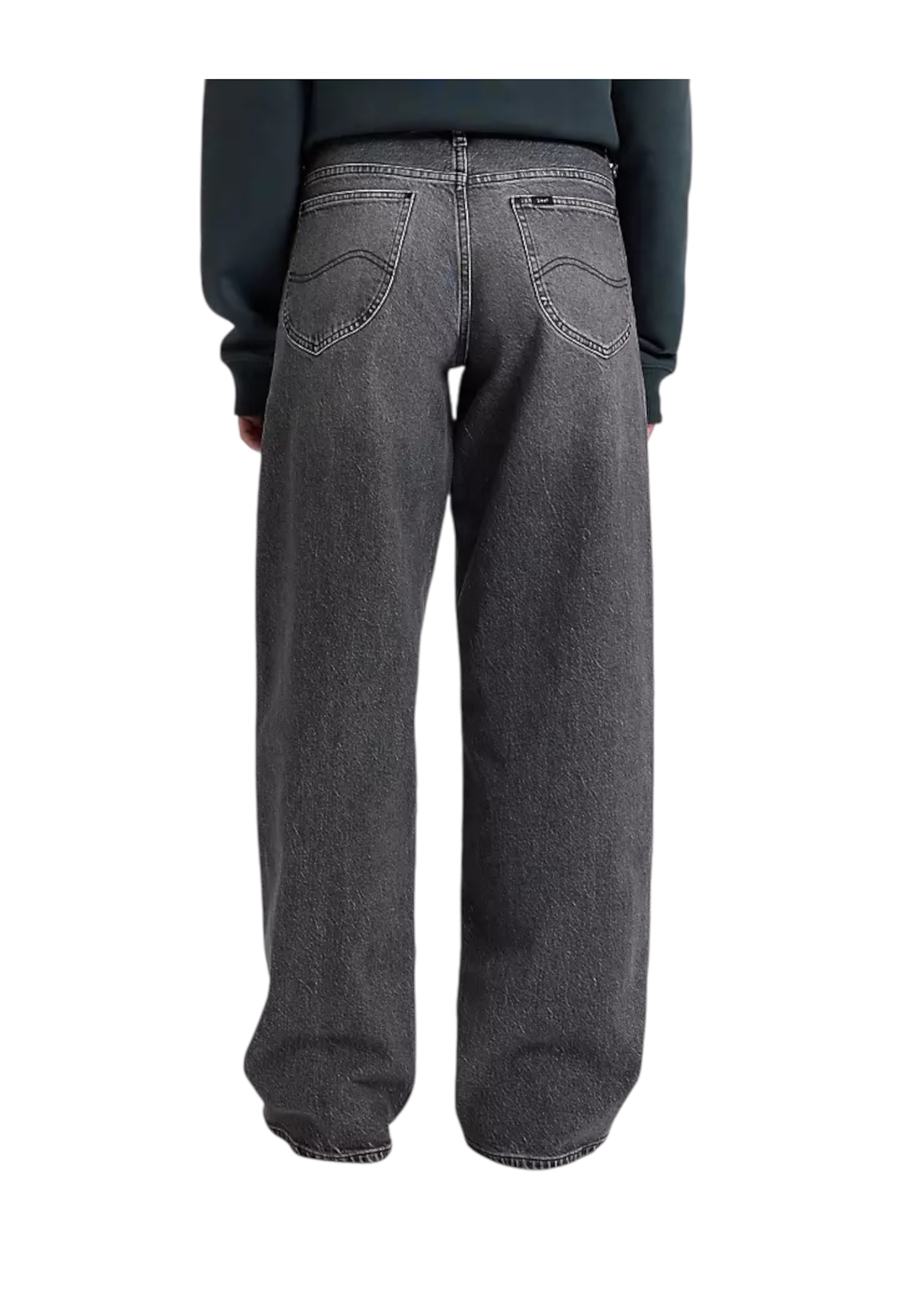 Jeans lâche droite Femme Lee Jeans espace sombre profond