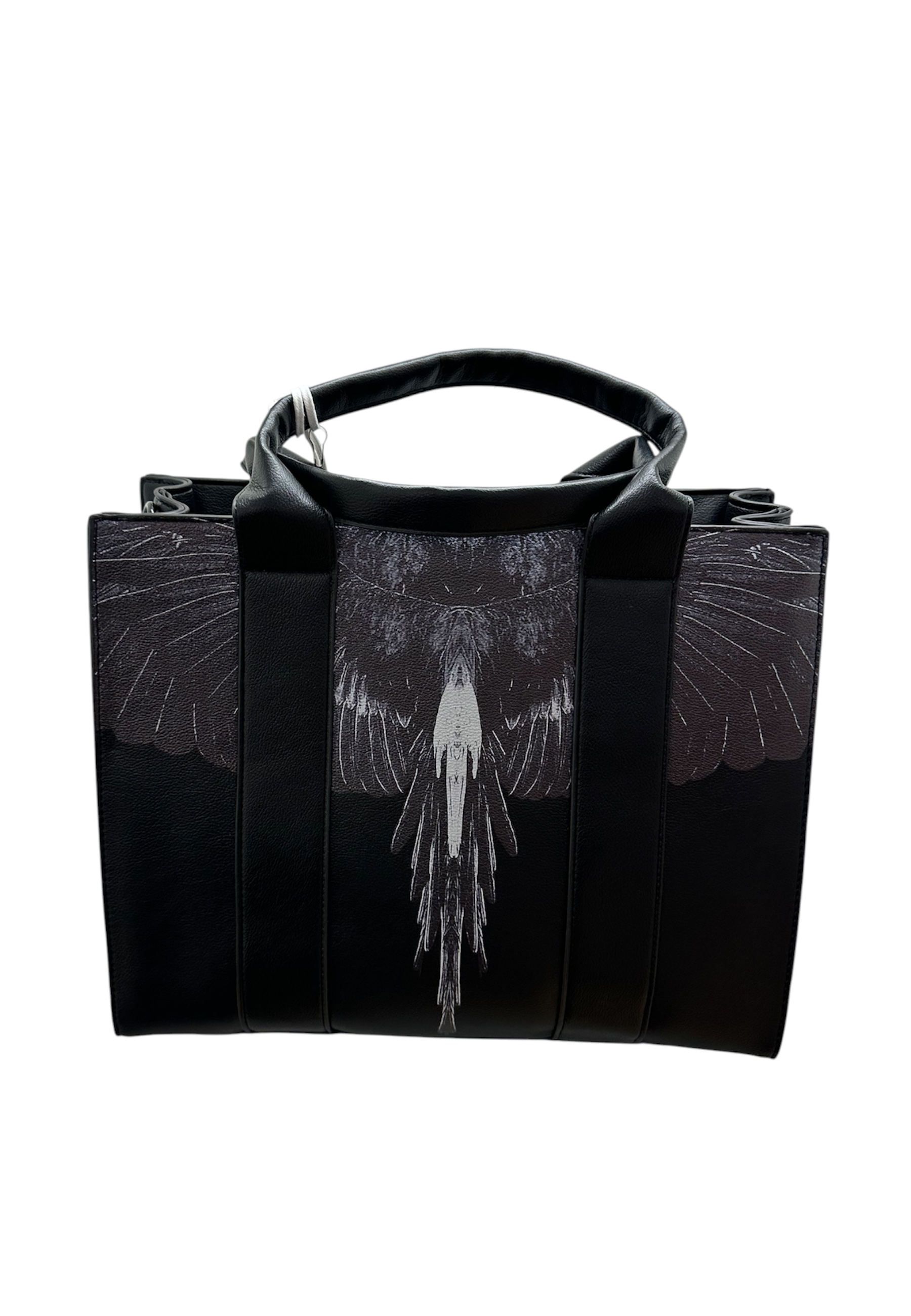 Sac à main avec bandoulière Femme County Of Milan ailes noires et blanches